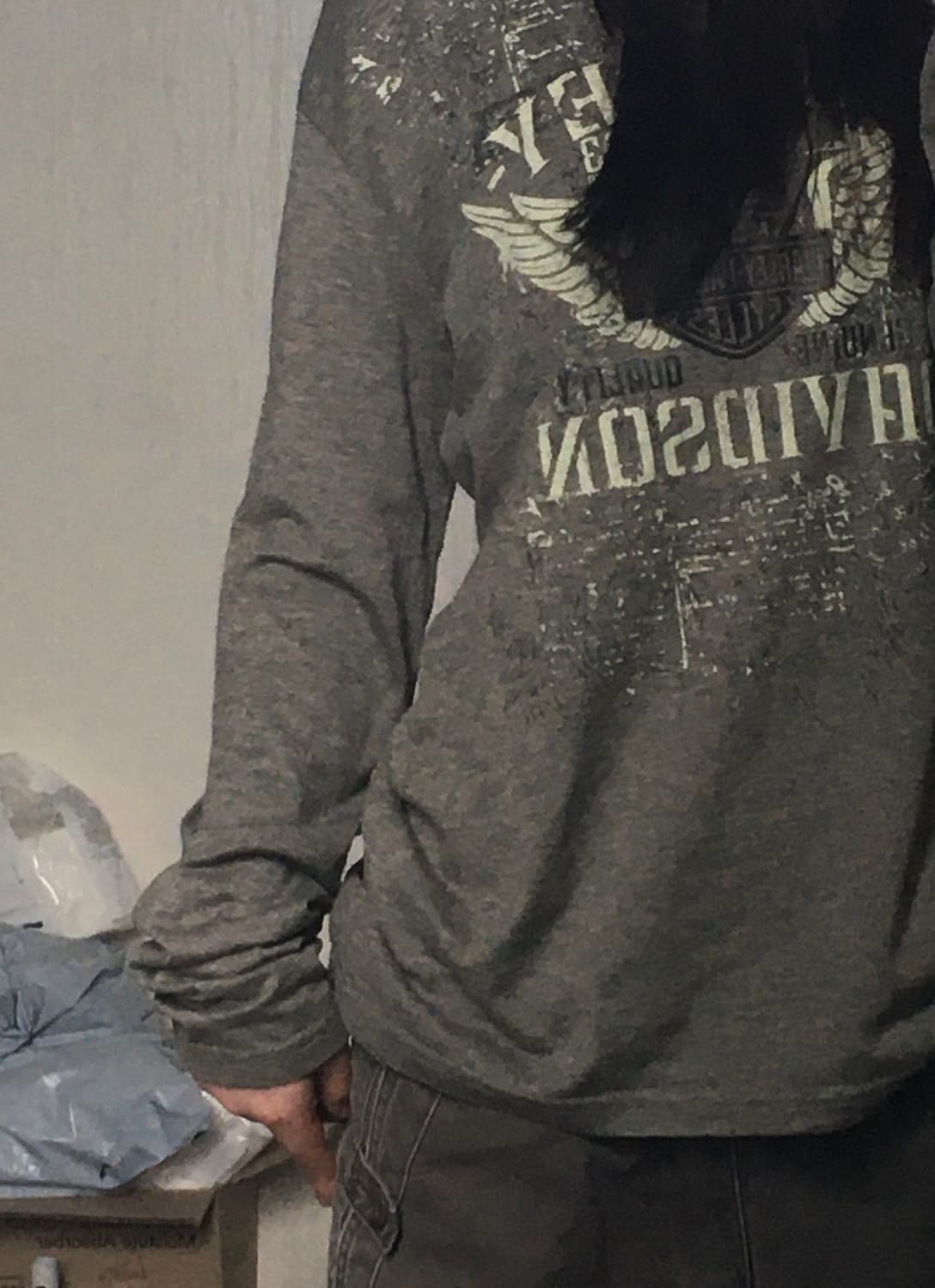 할리데이비슨 그래픽 롱슬리브 상품이미지3