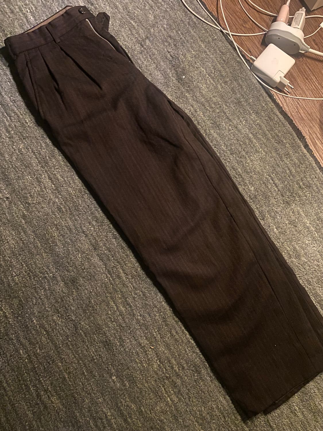 꼼데가르송 브라운 팬츠 상품이미지3