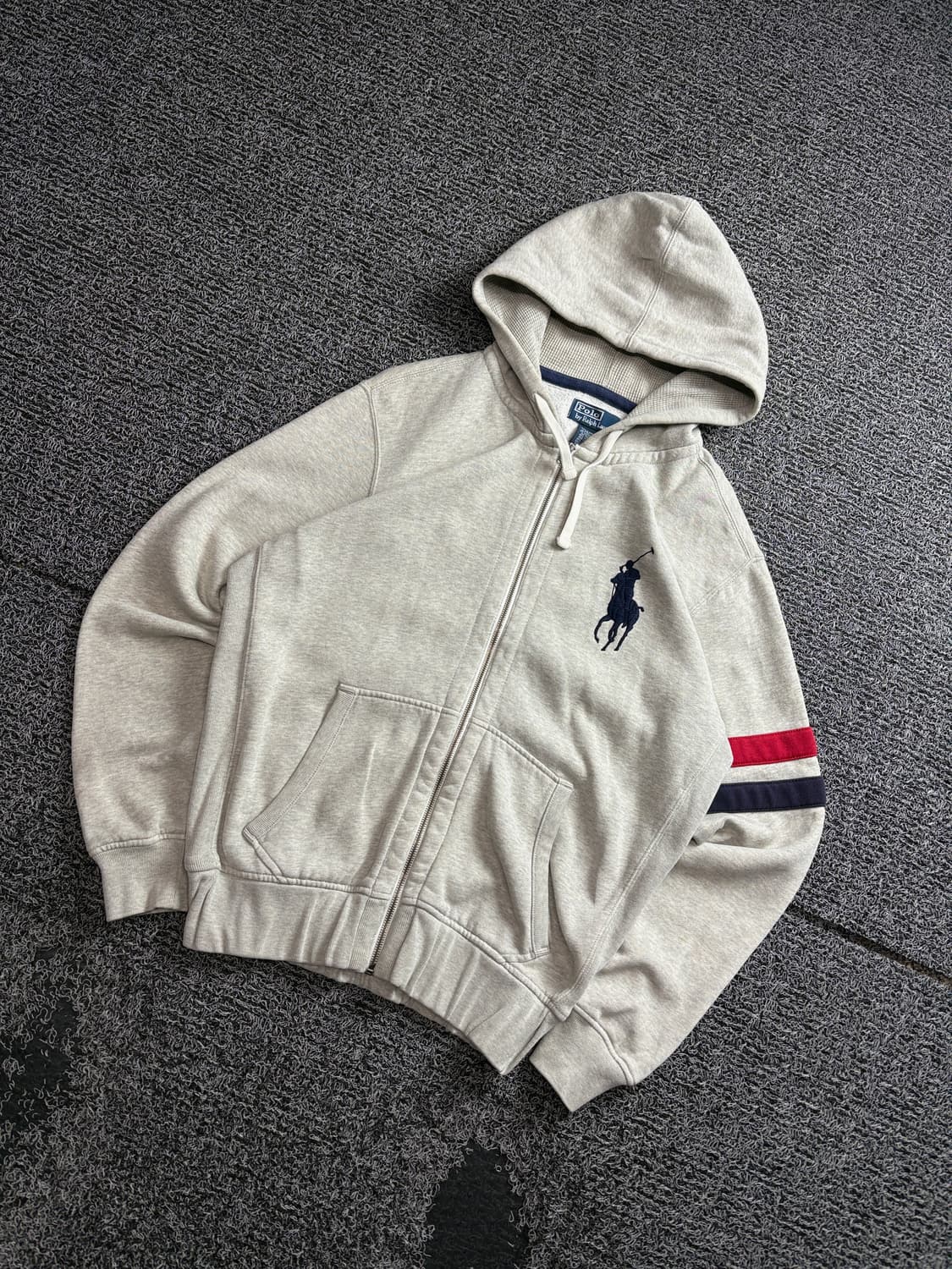 폴로 랄프로렌 올드스쿨 빅포니 후디 집업 3262 상품이미지1
