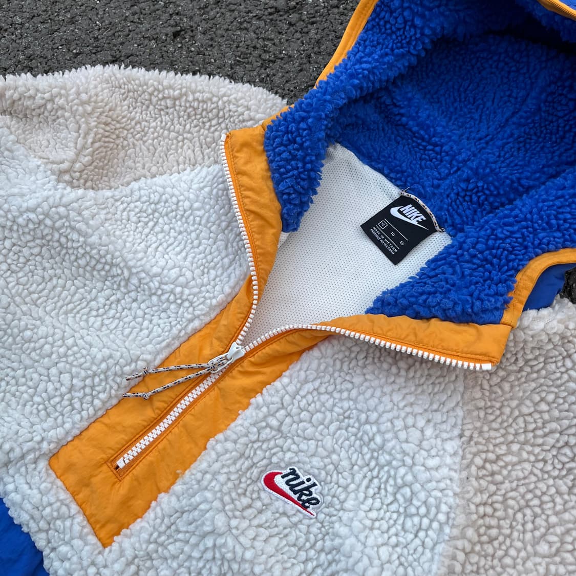 Nike Heritage Sherpa Anorak Jacket 상품이미지2