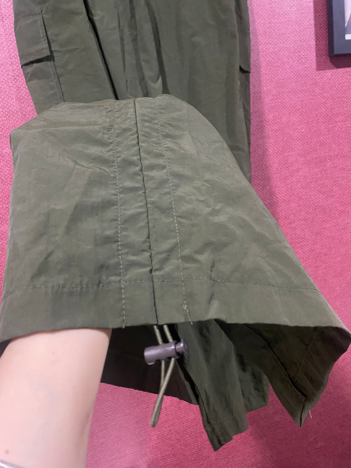 미드포인트 카키 카고 롱 스커트 F(새상품) 상품이미지6