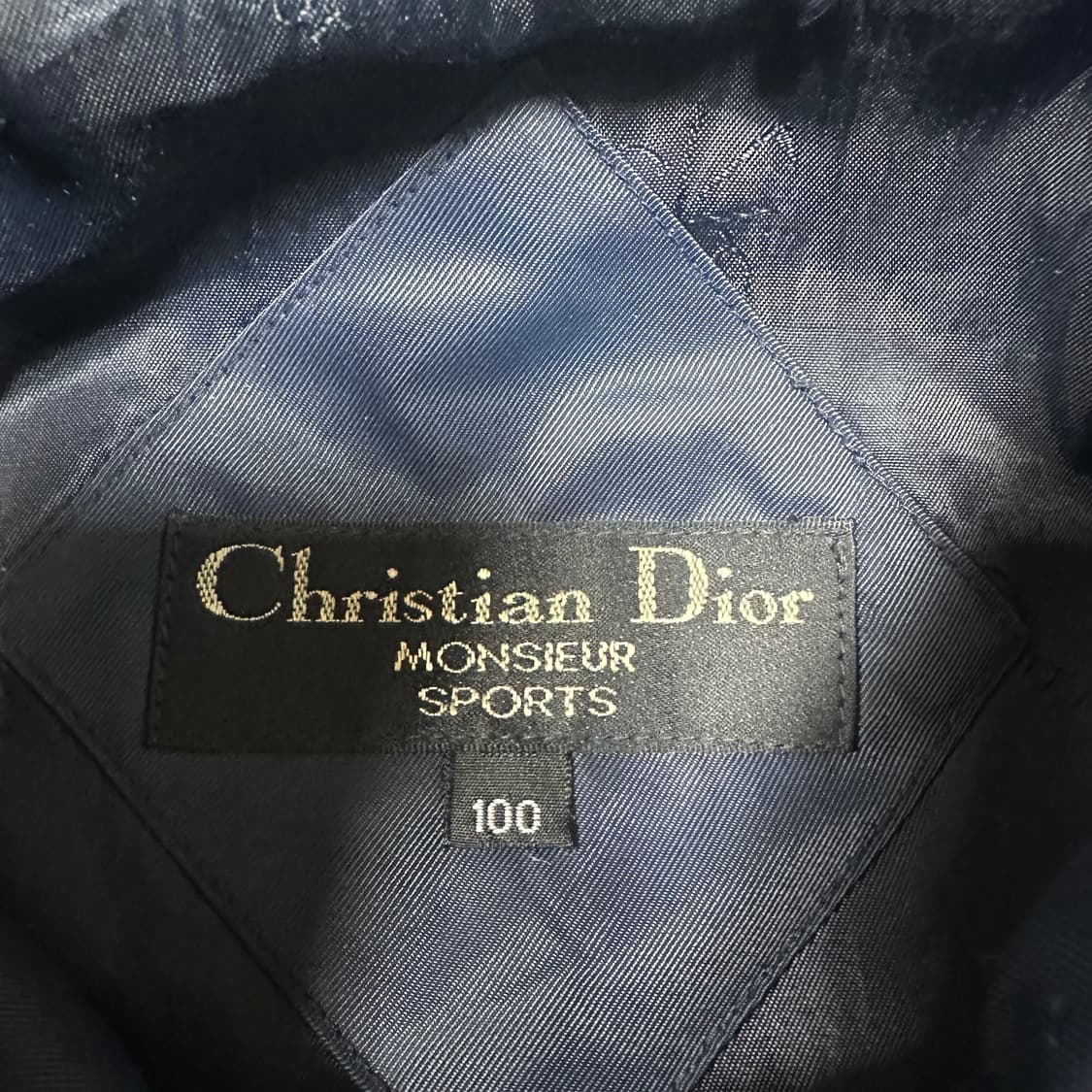 ✨ (바배) 크리스찬 디올 스포츠 블루종 유광 자켓 상품이미지3