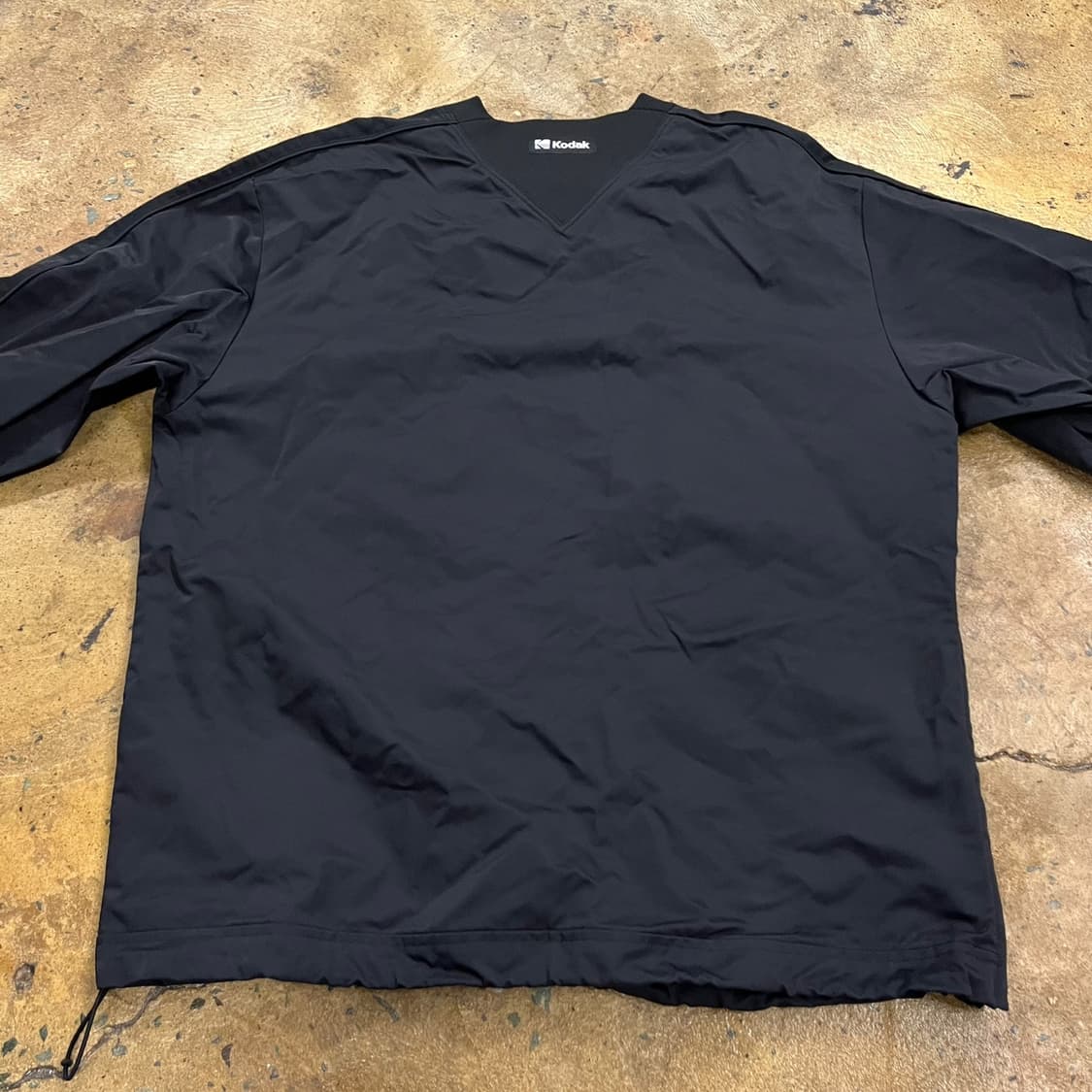 [정품/L] 코닥 우븐 맨투맨 블랙 b14 상품이미지4