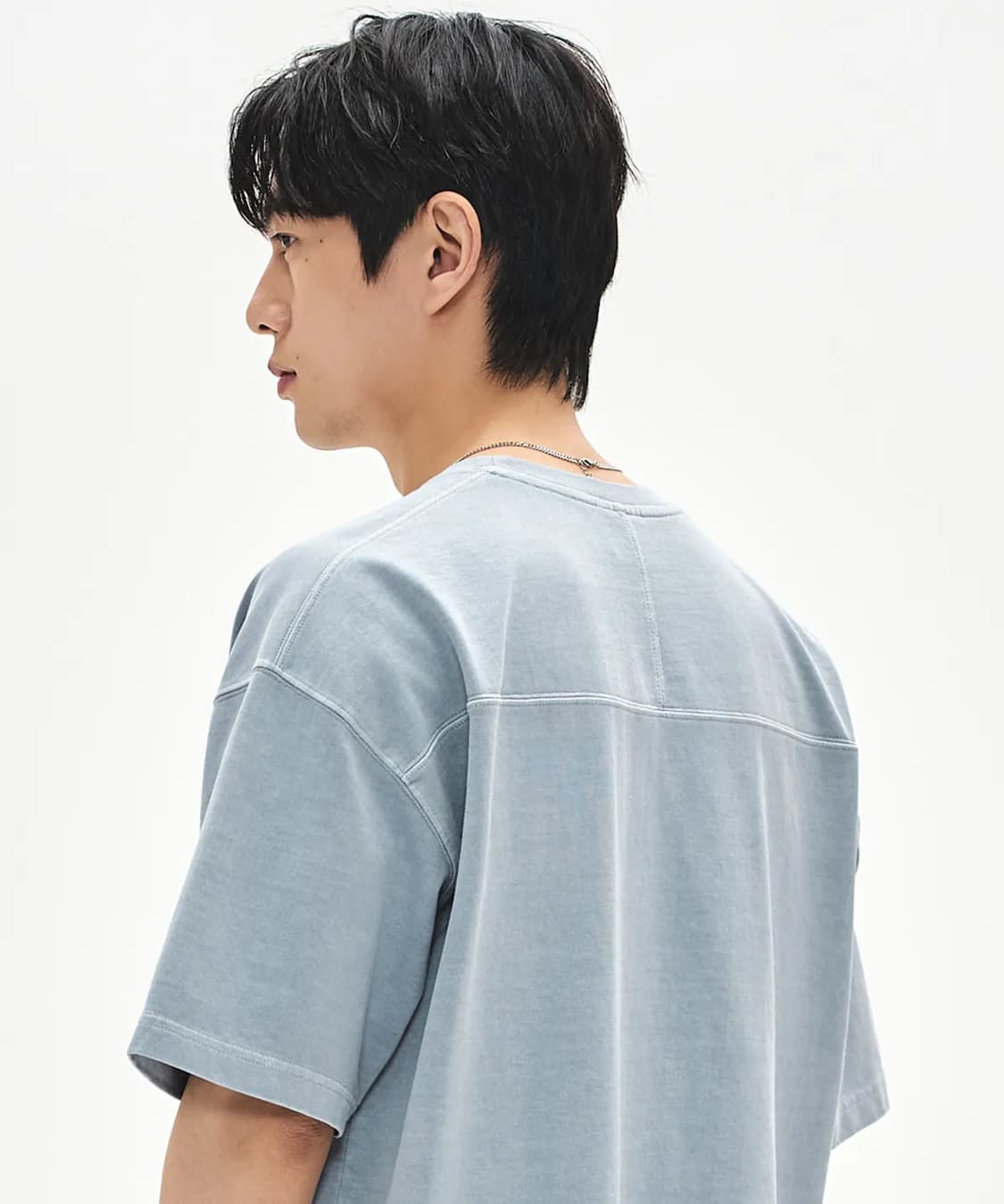 [새상품] 소버먼트 - 460G 컷 헤비 피그먼트 크롭 티셔츠 6Colo 상품이미지5