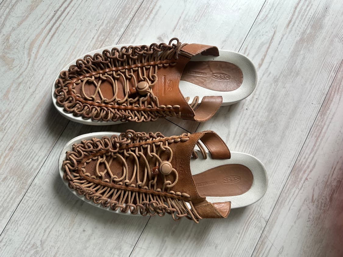 킨 언스트리트 슬라이드 샌들 브라운 300-290 상품이미지1