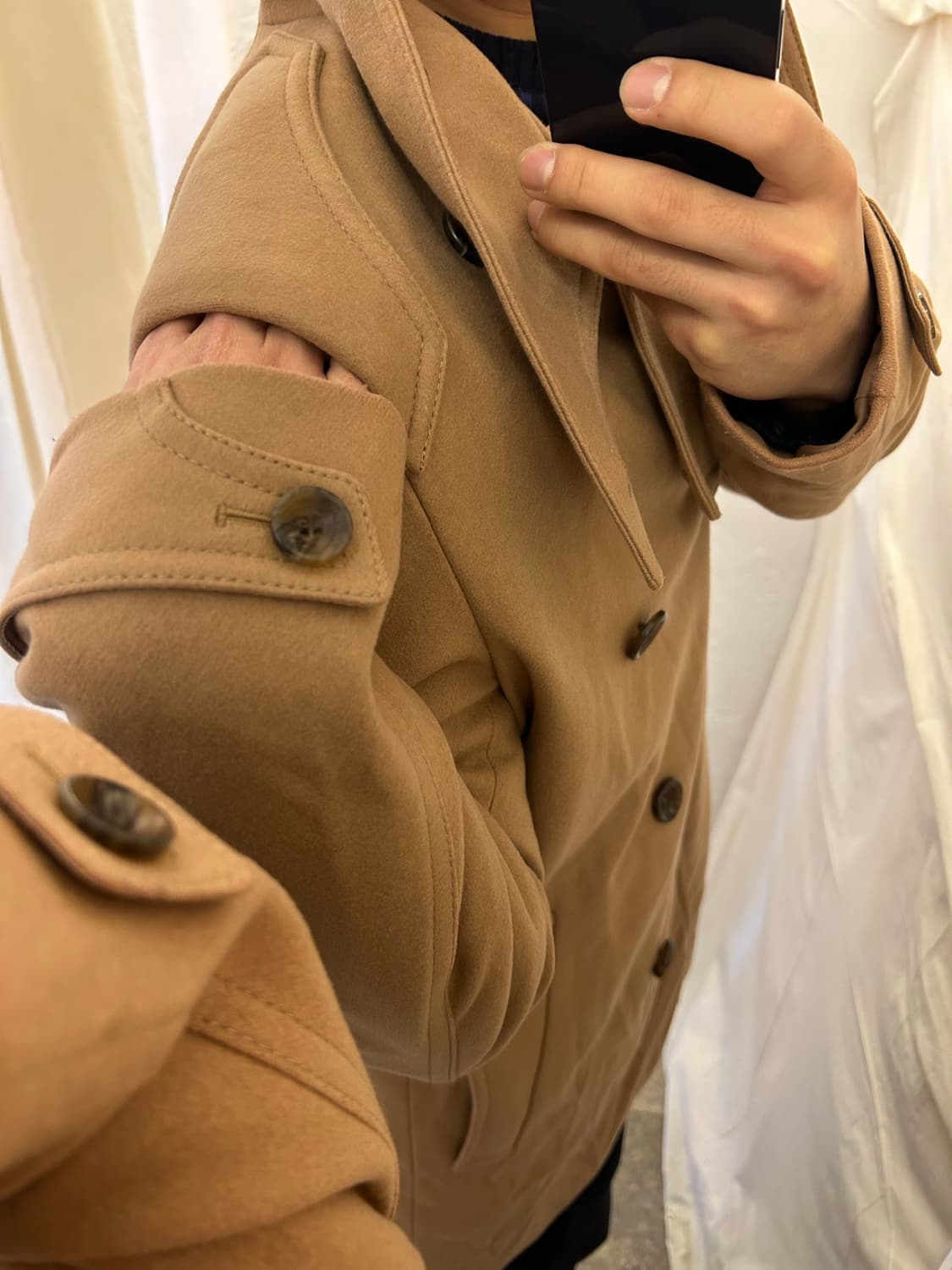 Wooyoungmi 베이지 코트 상품이미지4