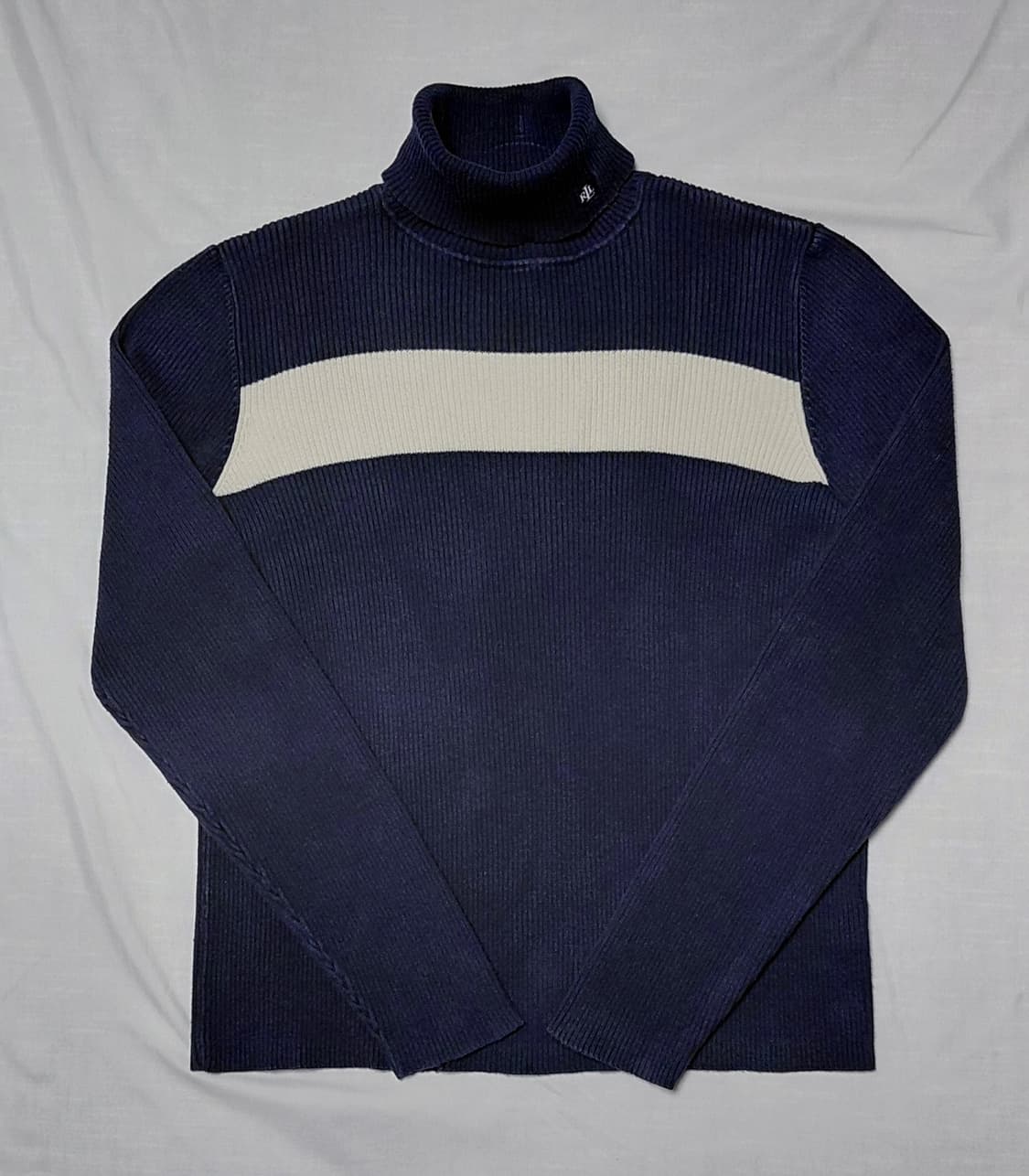 [L/90s 빈티지] 로렌 랄프로렌 RL 로고 코튼 터틀넥 니트 상품이미지1