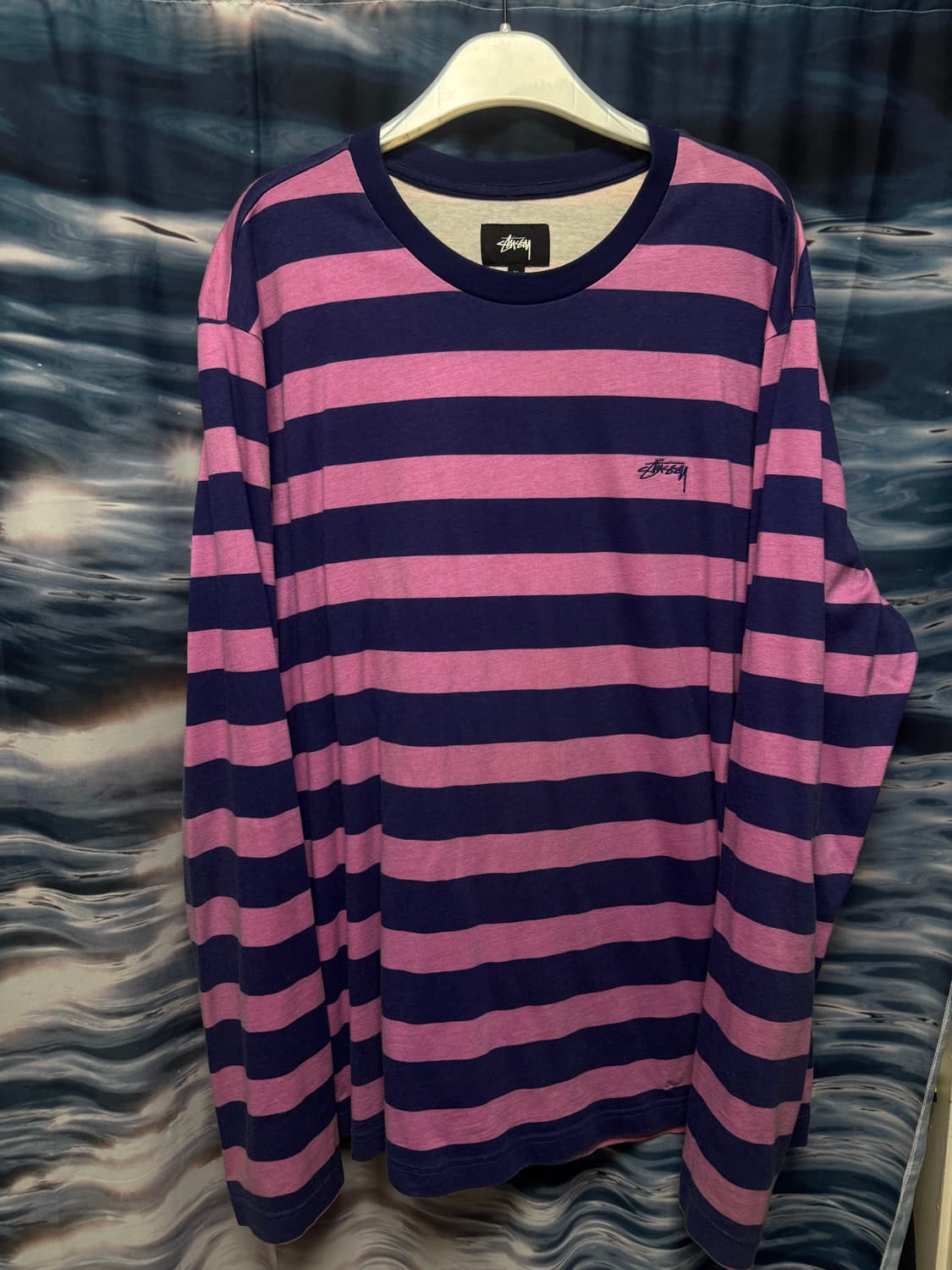 스투시 스트라이프 롱슬리브 상품이미지1