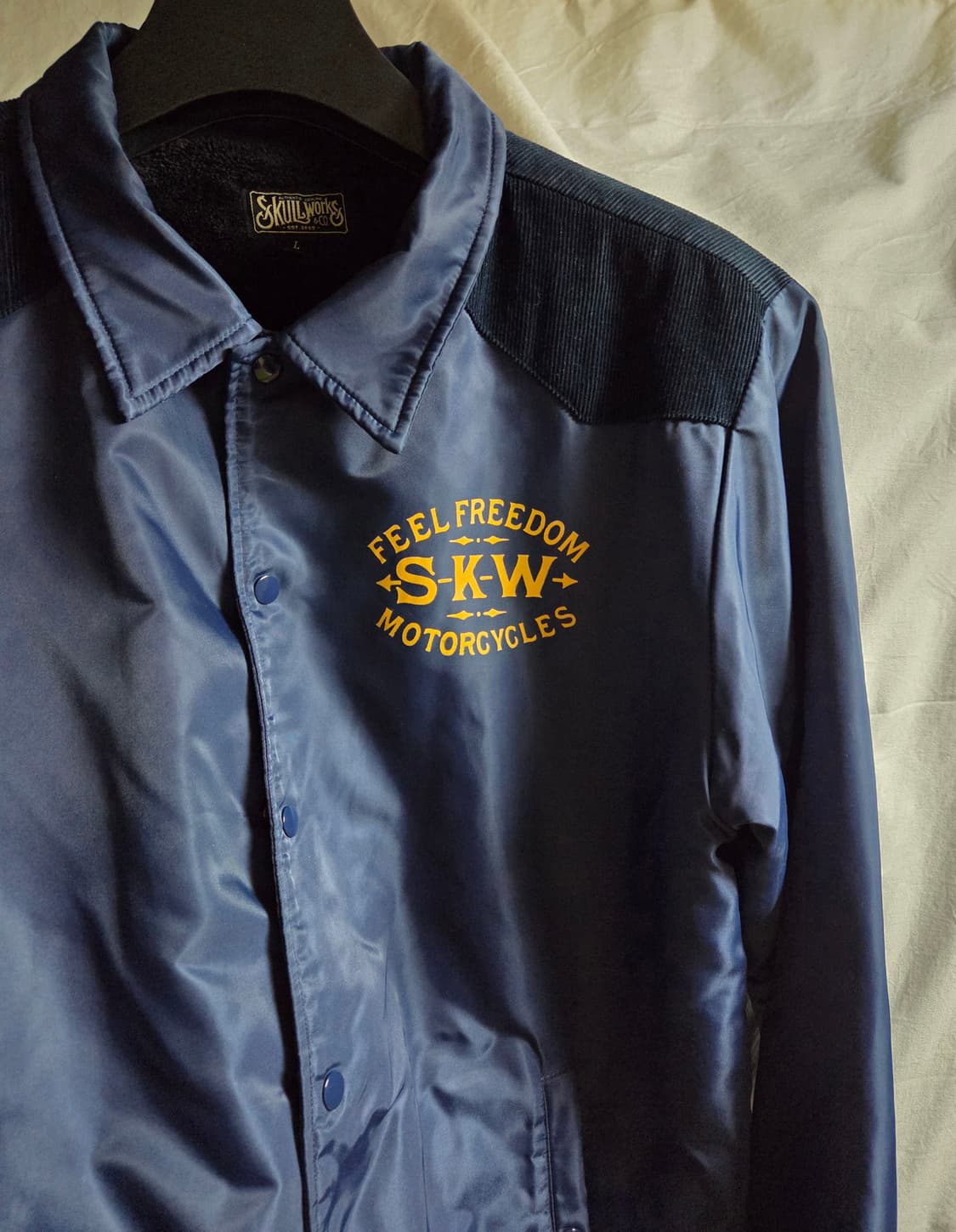 스컬웍스 코치 자켓 블루 L 상품이미지4