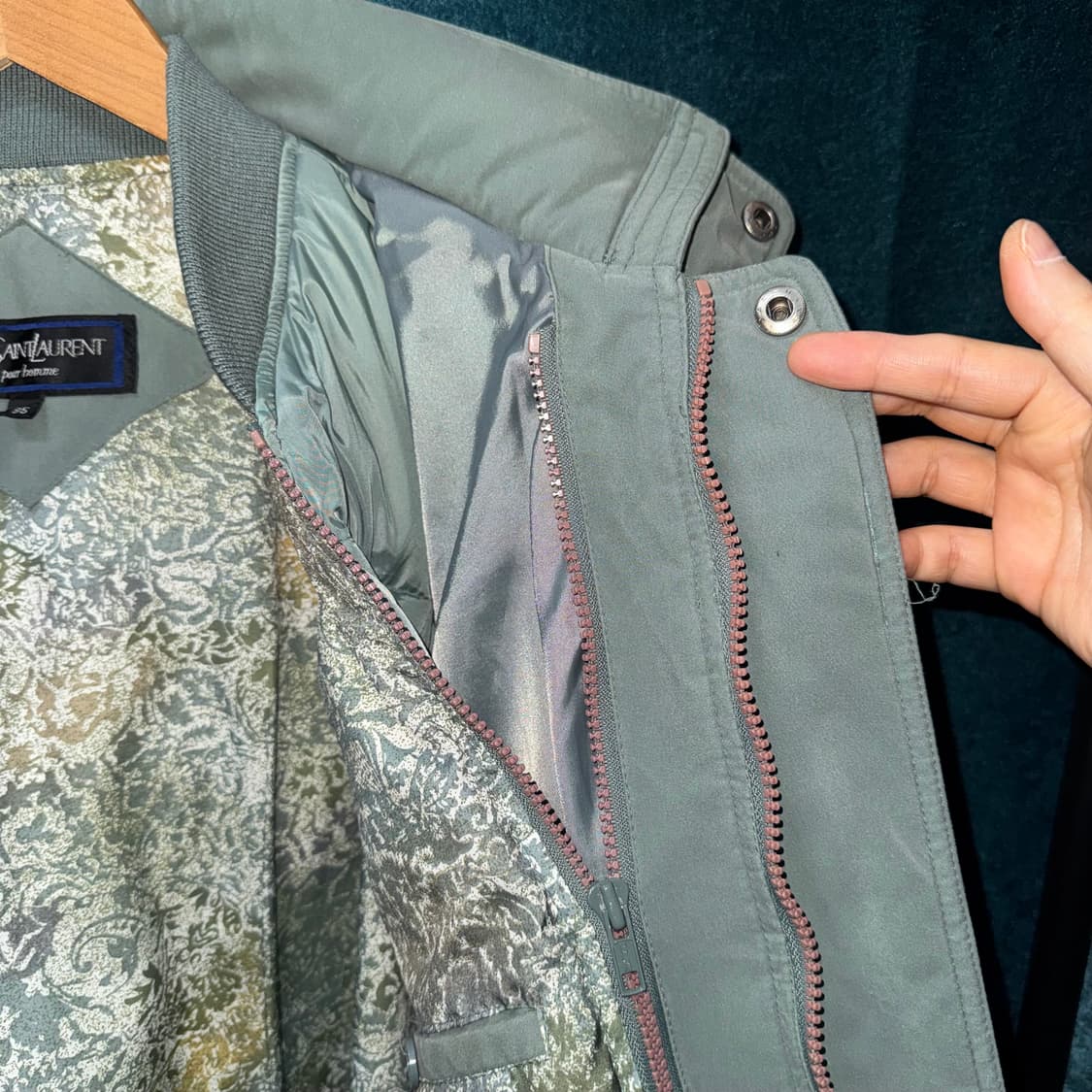 90s 입생로랑 구스다운 마운틴 점퍼 (L)   상품이미지6