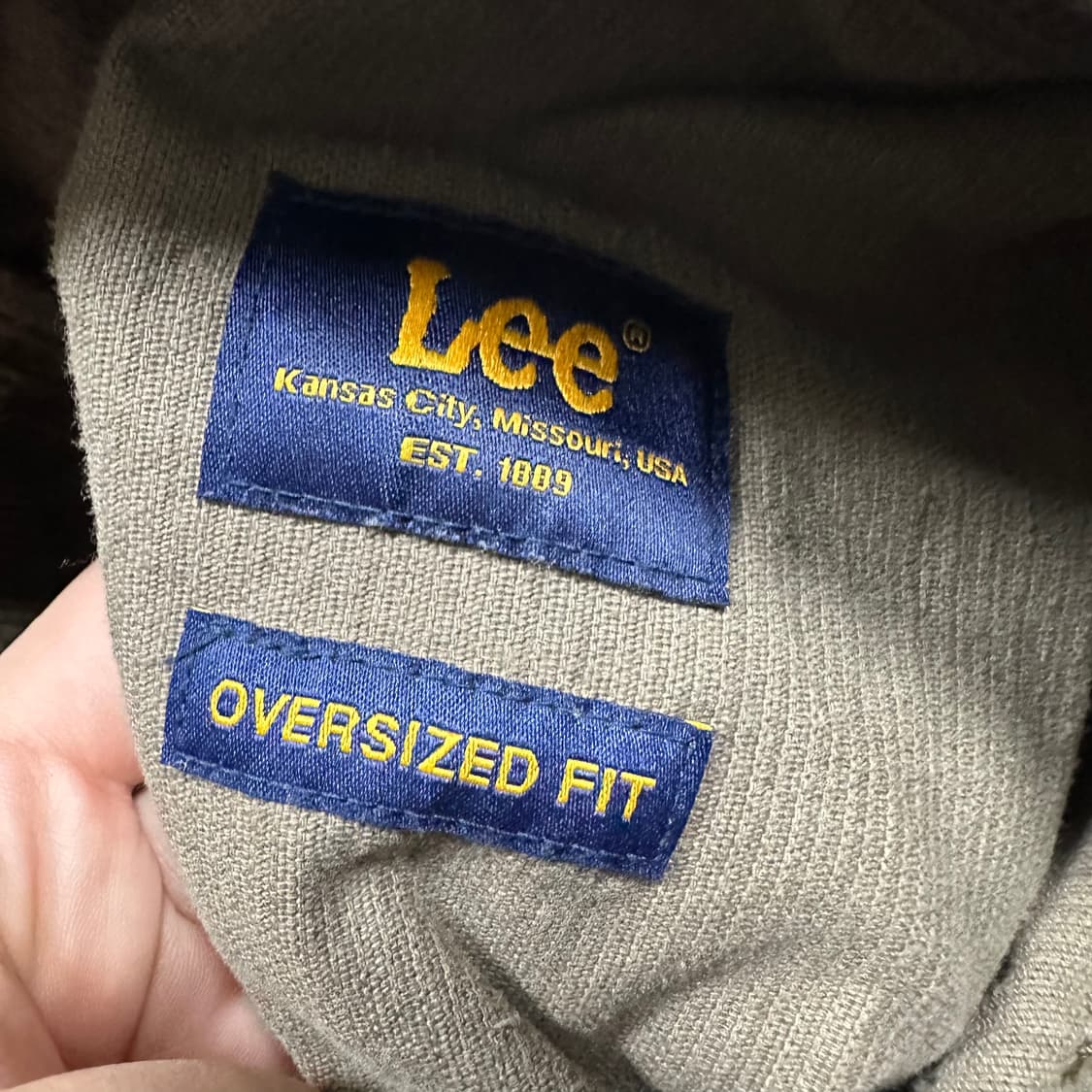 ✨ (만원 빈티지) Lee 리 코듀로이 골덴 밴딩 팬츠  상품이미지5