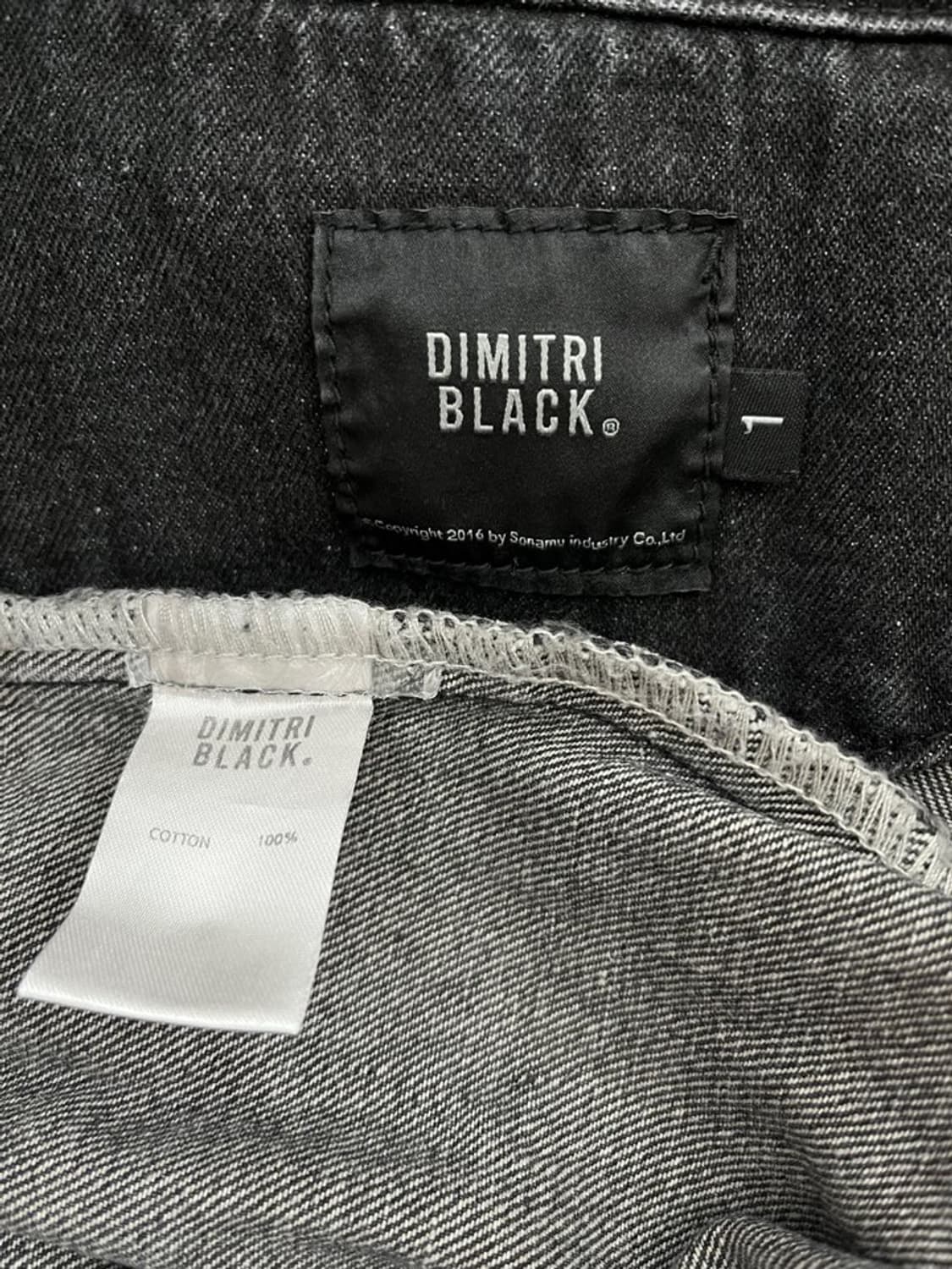 빈티지 크롭 데님 블루종 자켓/#3382 상품이미지4