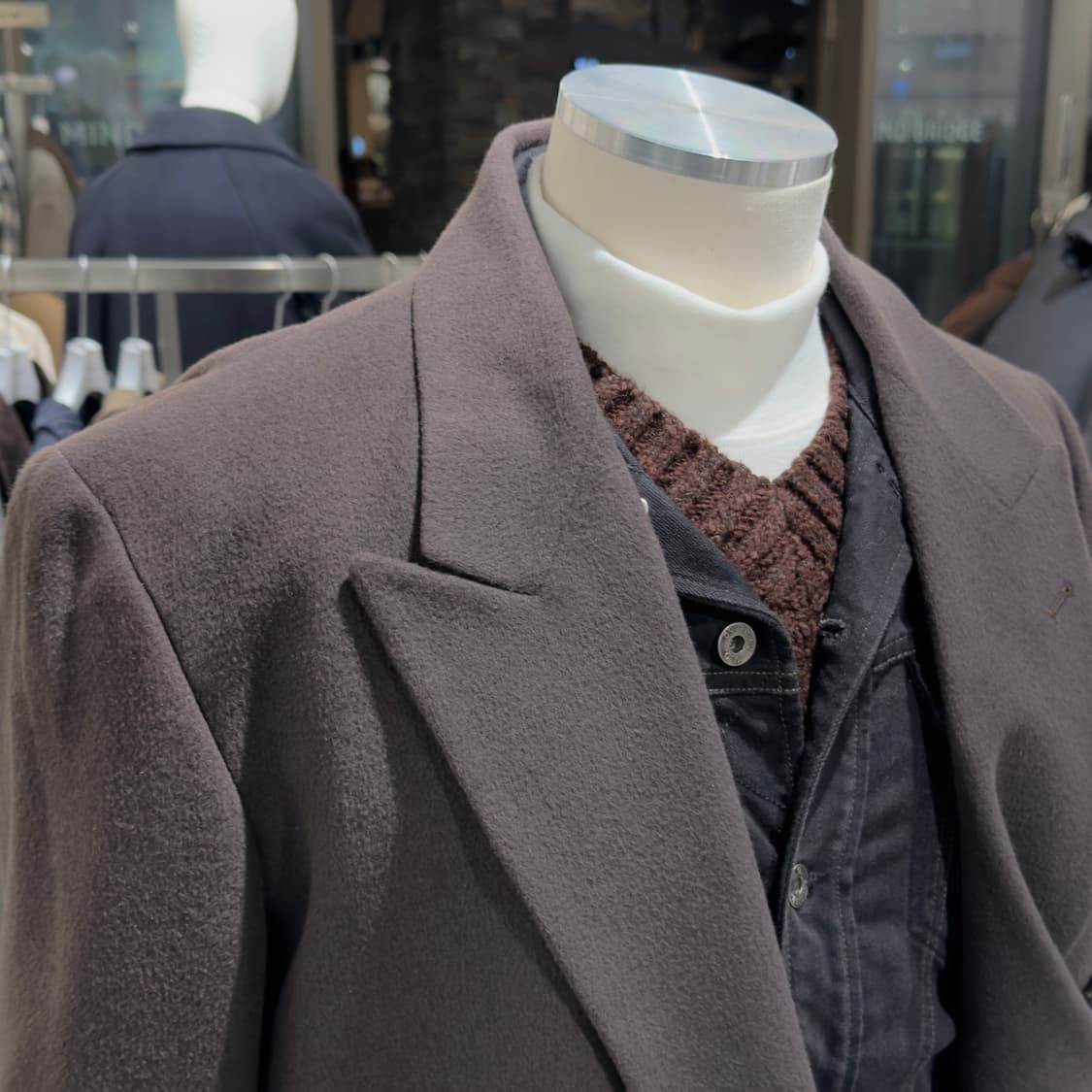 Made in Japan Mr.Swallow 더블 코트 상품이미지3