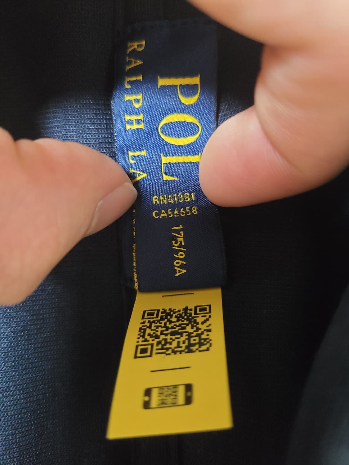 폴로 랄프로렌 네이비 후드집업 M  상품이미지2