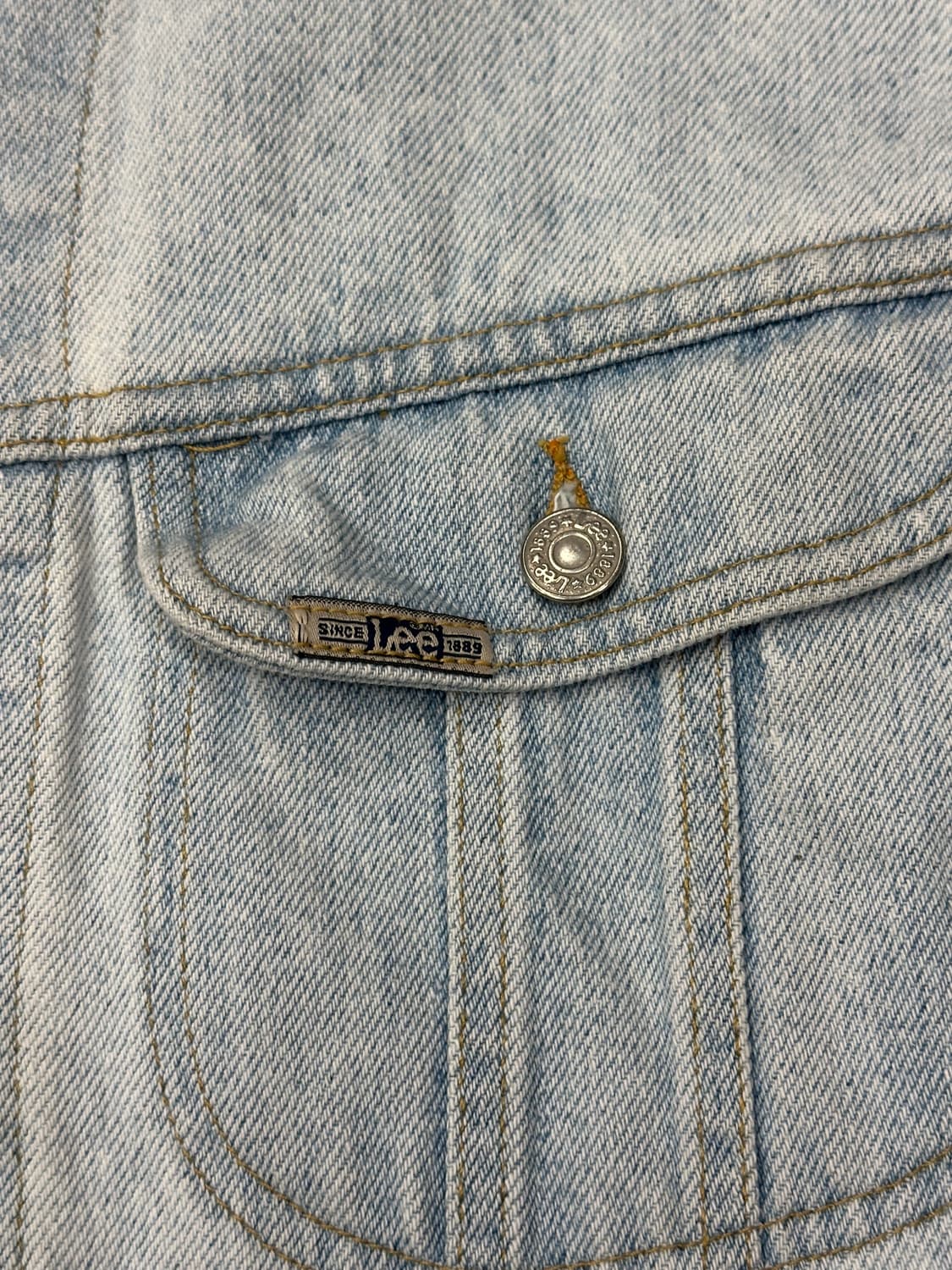 90s Lee 데님 트러커 자켓 상품이미지4