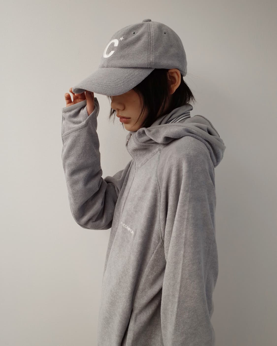 Jichoi comfort 26-001 zip hoodie 상품이미지4