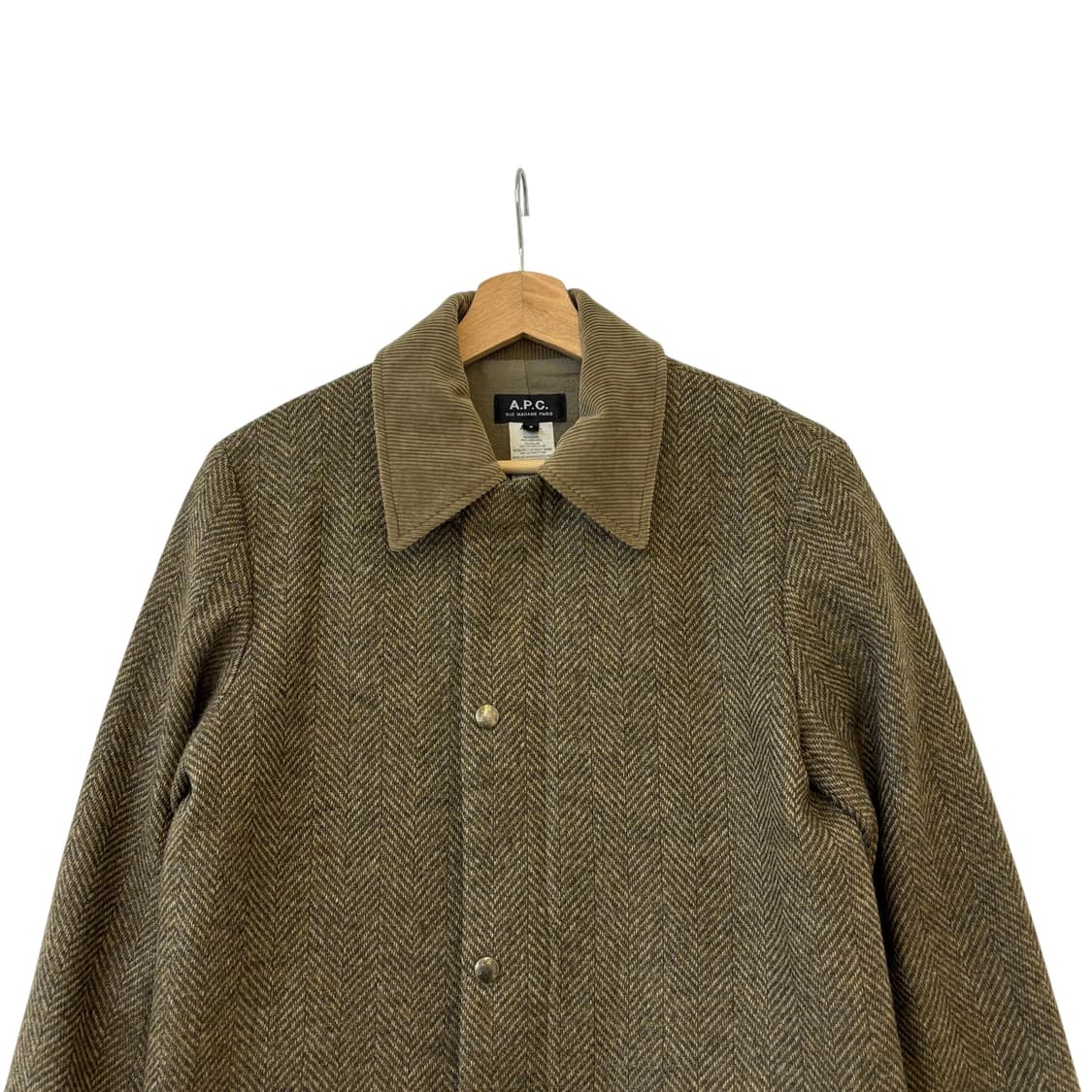 아페쎄 헤링본 워크 자켓 S  상품이미지2