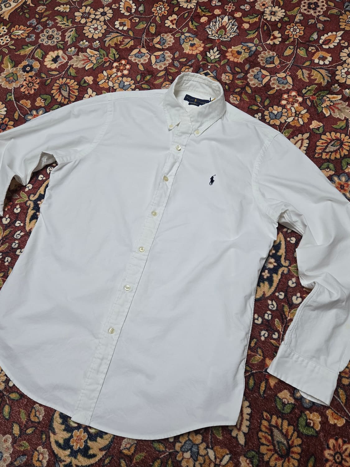 [M] 폴로 랄프로렌 클래식핏 화이트 셔츠 (QR 정품)

 상품이미지3