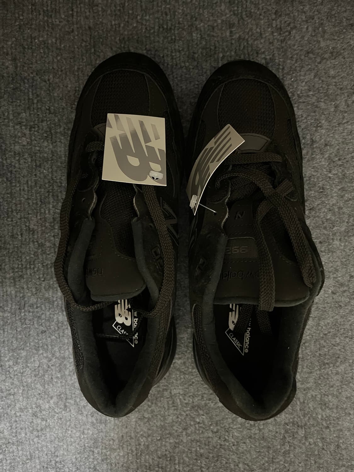 [260]뉴발란스 992 트리플블랙 코어블랙 상품이미지6