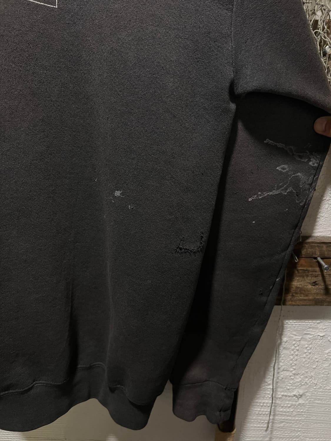 [XL]00's 할리데이비슨 사우스 다코타 빈티지 데미지드 후드 집업 상품이미지8