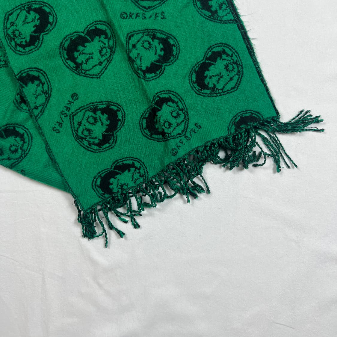 90’s 베티붑 betty boop 카툰 머플러 목도리 상품이미지3