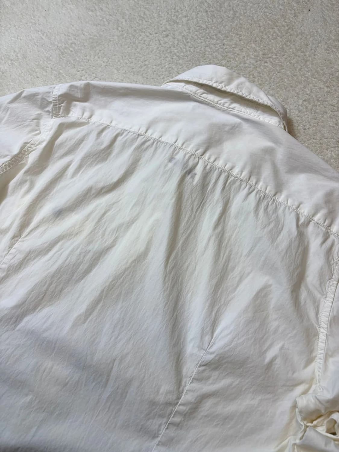 스톤아일랜드 00's 피그먼트다잉 화이트 셔츠 pn6169 상품이미지5