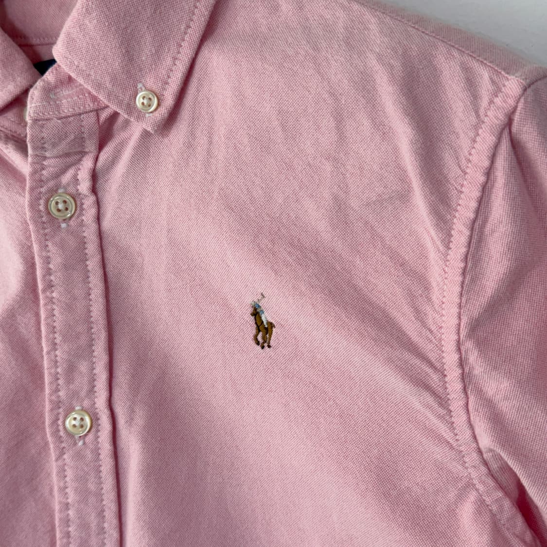 [M] 폴로 랄프로렌 커스텀 크롭 옥스포드셔츠 상품이미지2