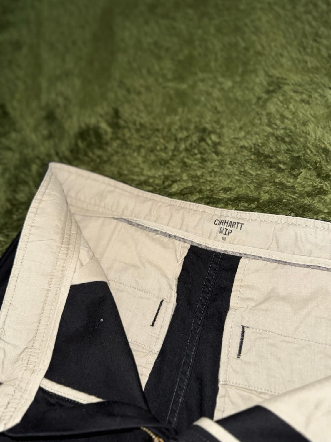 [M] 칼하트 WIP Marshall 마샬 코튼 조거 팬츠 블랙 상품이미지5