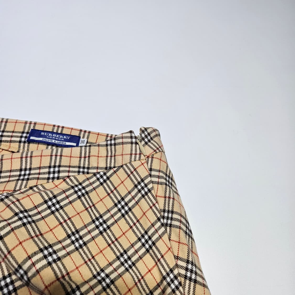 버버리 체크 스커트[36] 상품이미지2