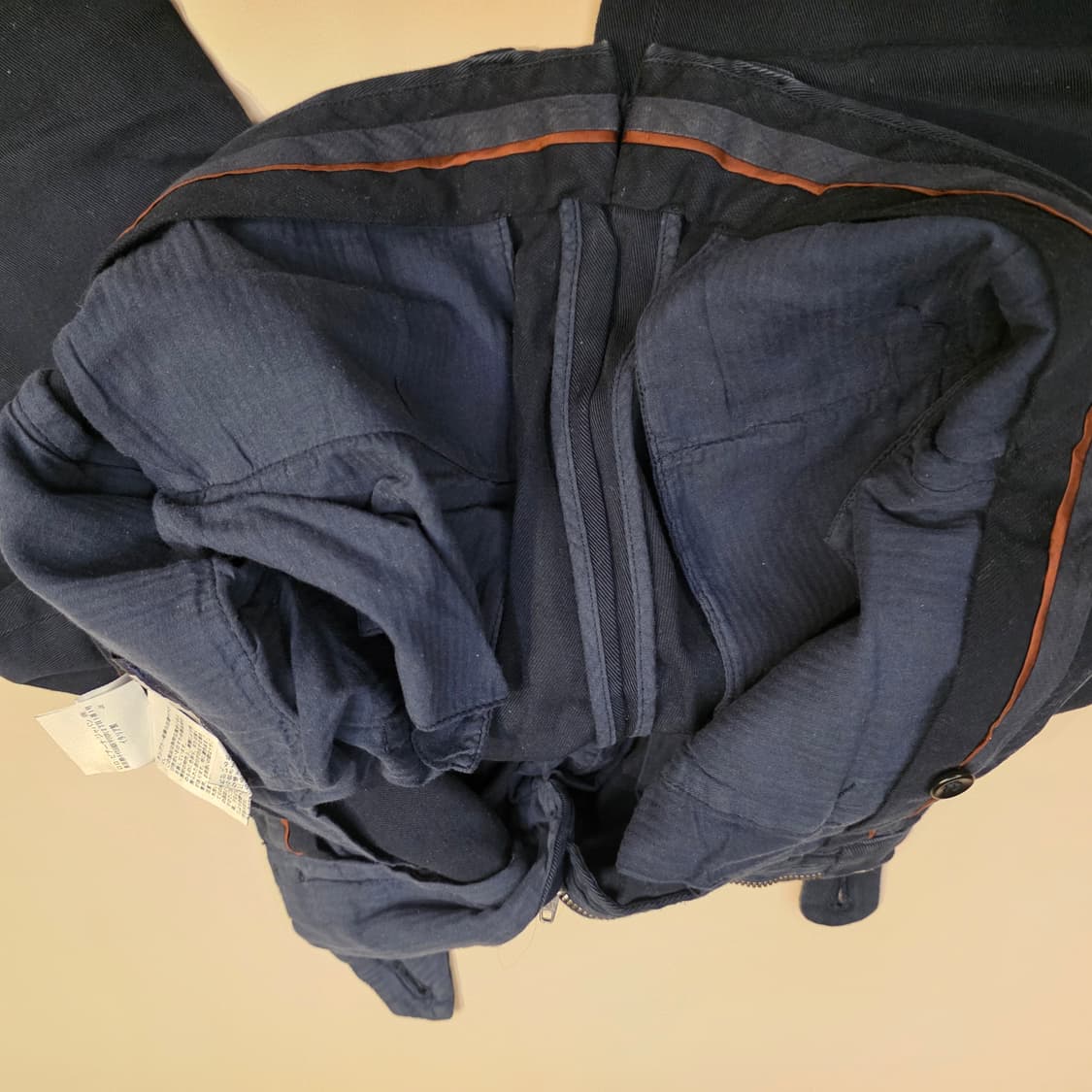 로로피아나 로드스터 네이비 카고팬츠 상품이미지4