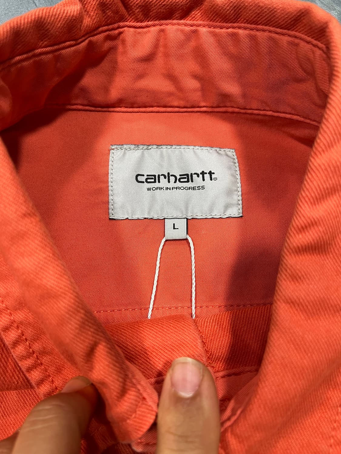 칼하트 헤비웨이트 워크웨어 셔츠 L 상품이미지3