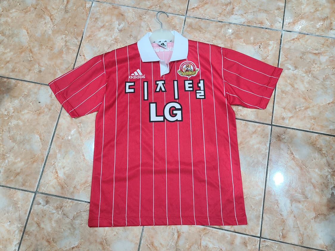 90년대 아디다스 안양치타스 올드레플 축구져지 상품이미지1