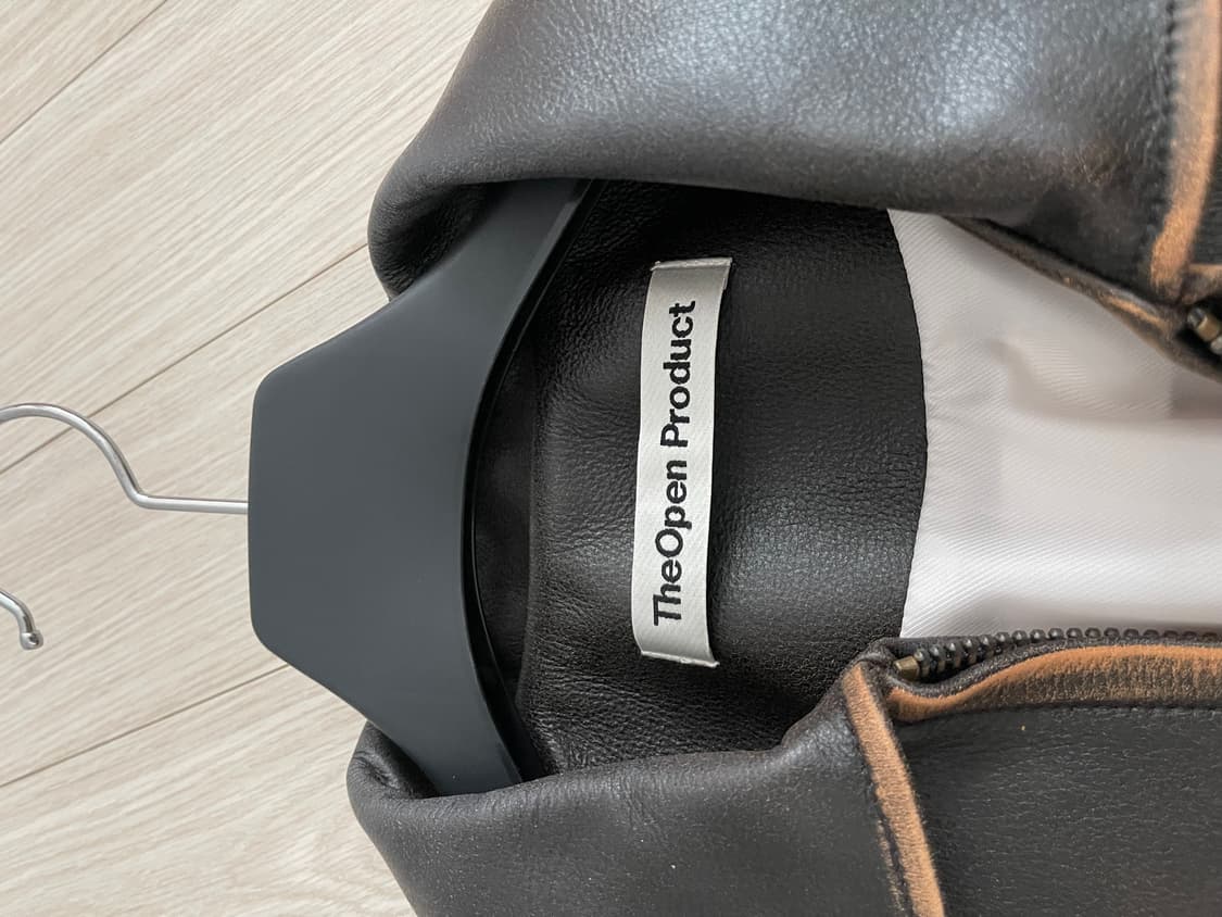 더오픈프로덕트 레더 자켓 상품이미지3