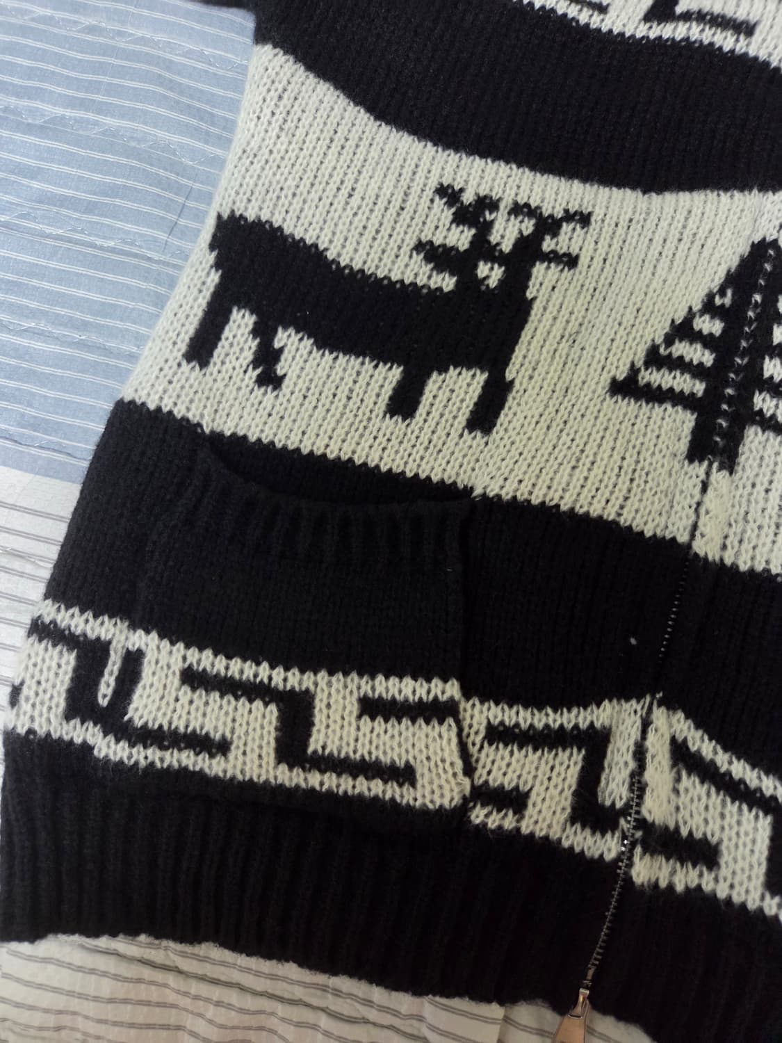 빈티지 노르딕 가디건 상품이미지2