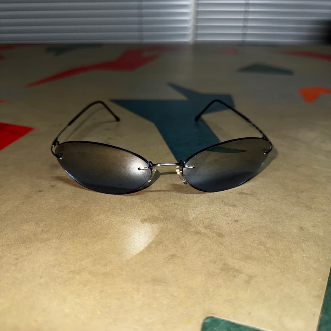 00’s Giorgio Armani Rimless Sunglasses 상품이미지4