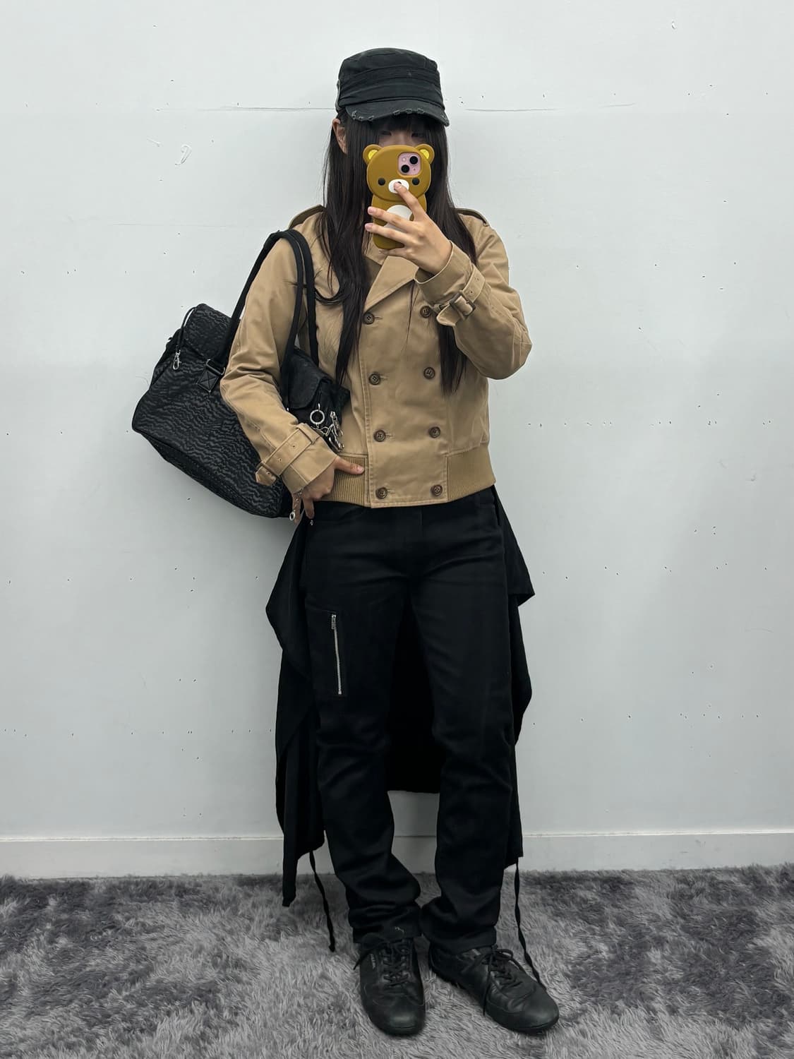 롱 셔츠 랩 원피스 상품이미지1