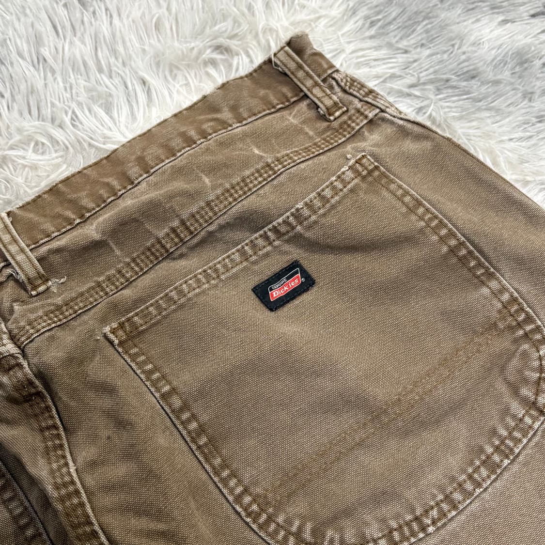 빈티지 디키즈 카펜터 팬츠 다크브라운 상품이미지6