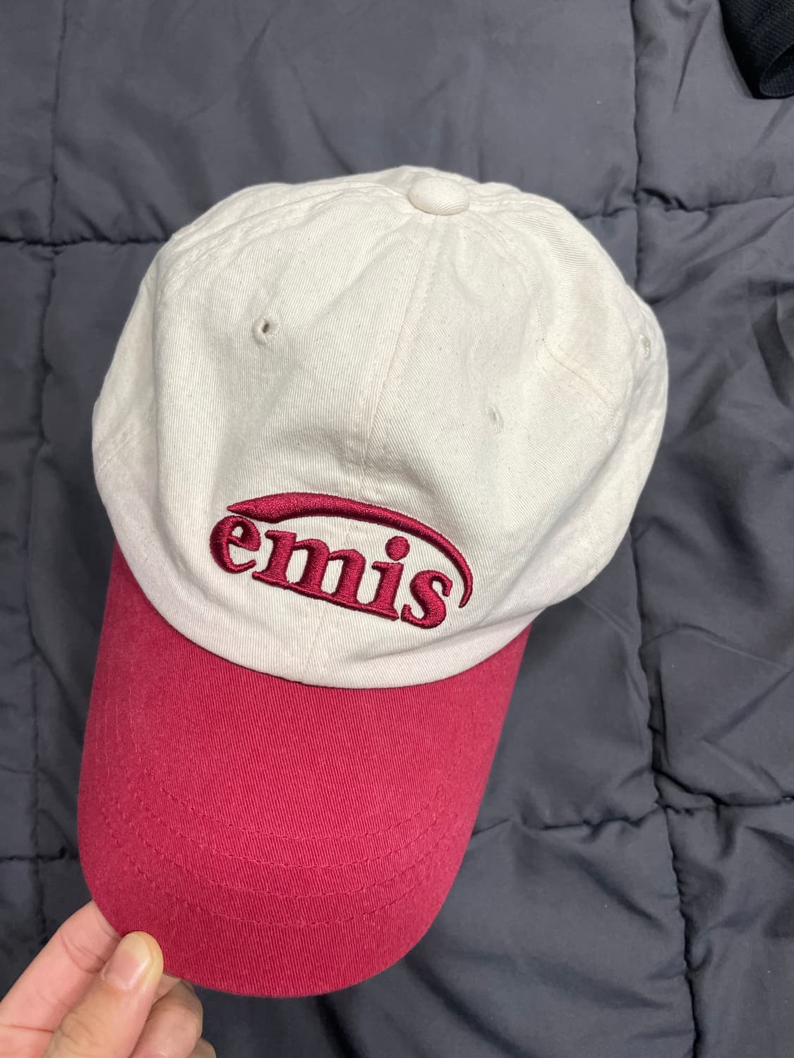 이미스 뉴 로고 볼캡 레드 상품이미지2