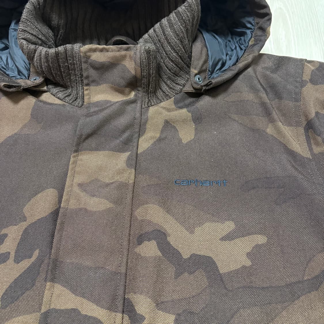 칼하트 레인저 블루종 카모 자켓 상품이미지3