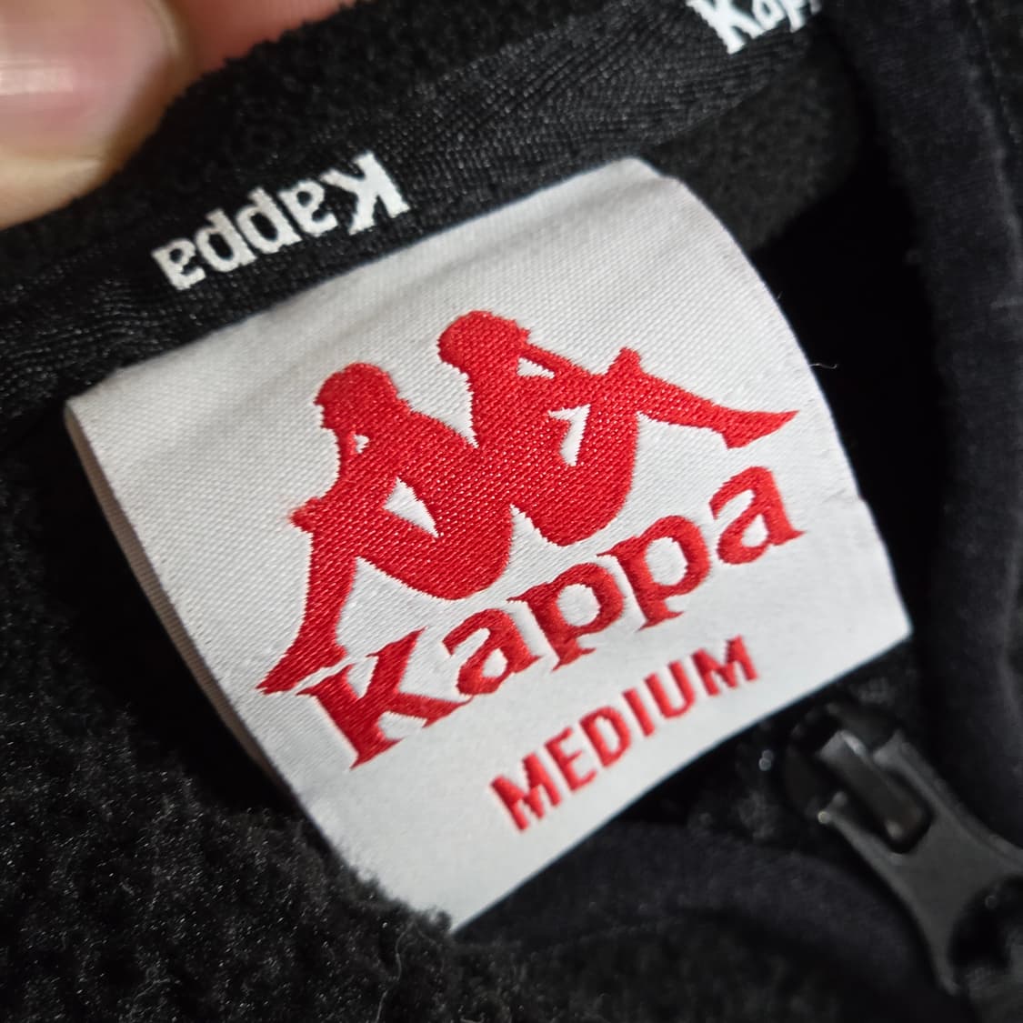 카파 블랙 원포켓 후드 후리스 집업 상품이미지7