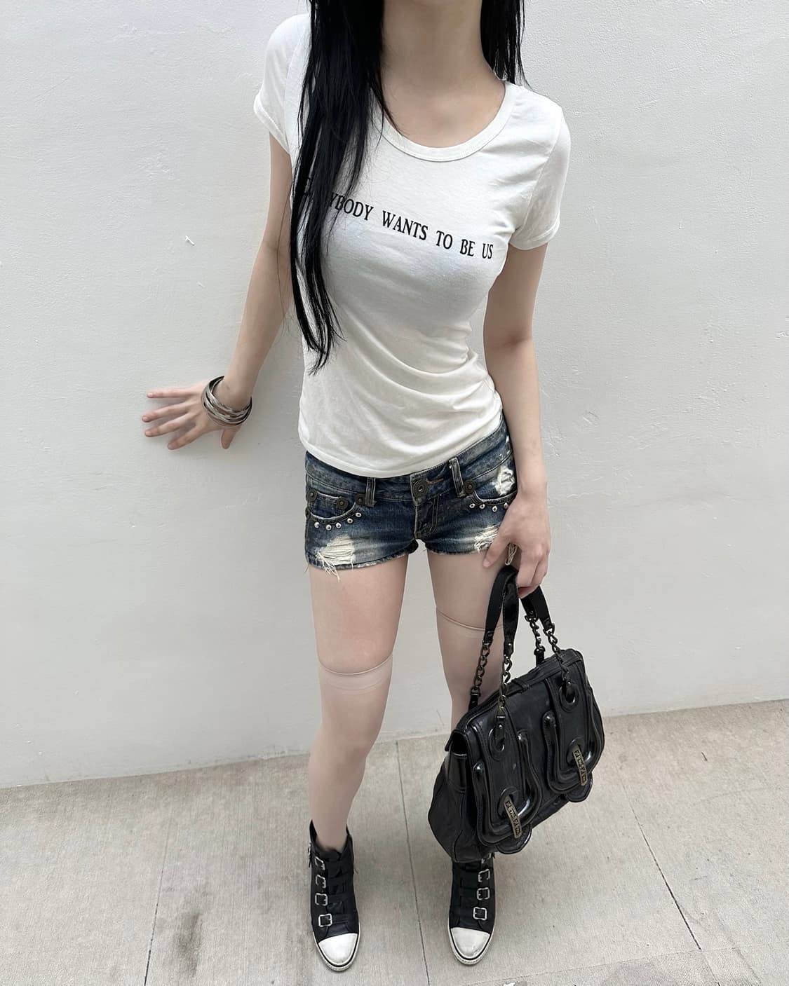 Cecil mcbee lettering print short sleeve 상품이미지3