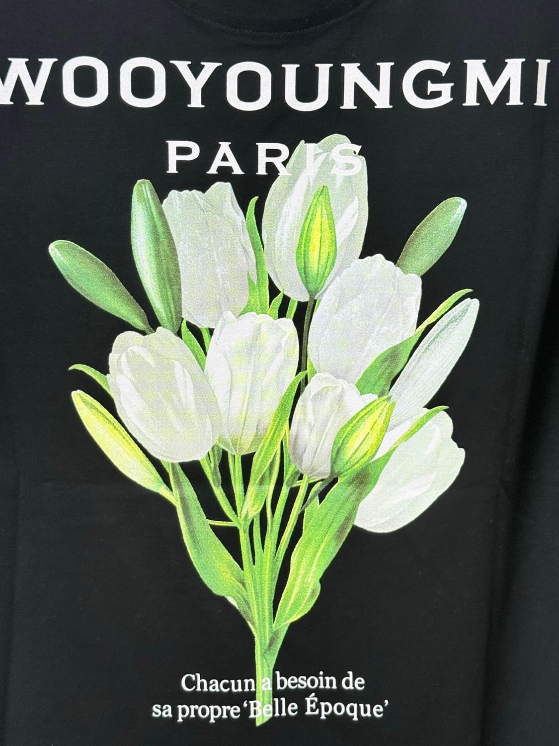 (새상품)우영미 플라워백로고 티셔츠 (5장일괄 구매시 이상품 드립니다 상품이미지8