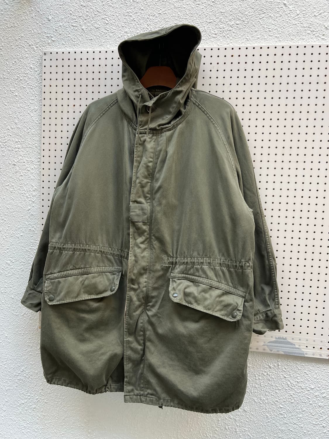 70s FRENCH ARMY M-64 MILITARY 개파카 모즈파카 상품이미지6