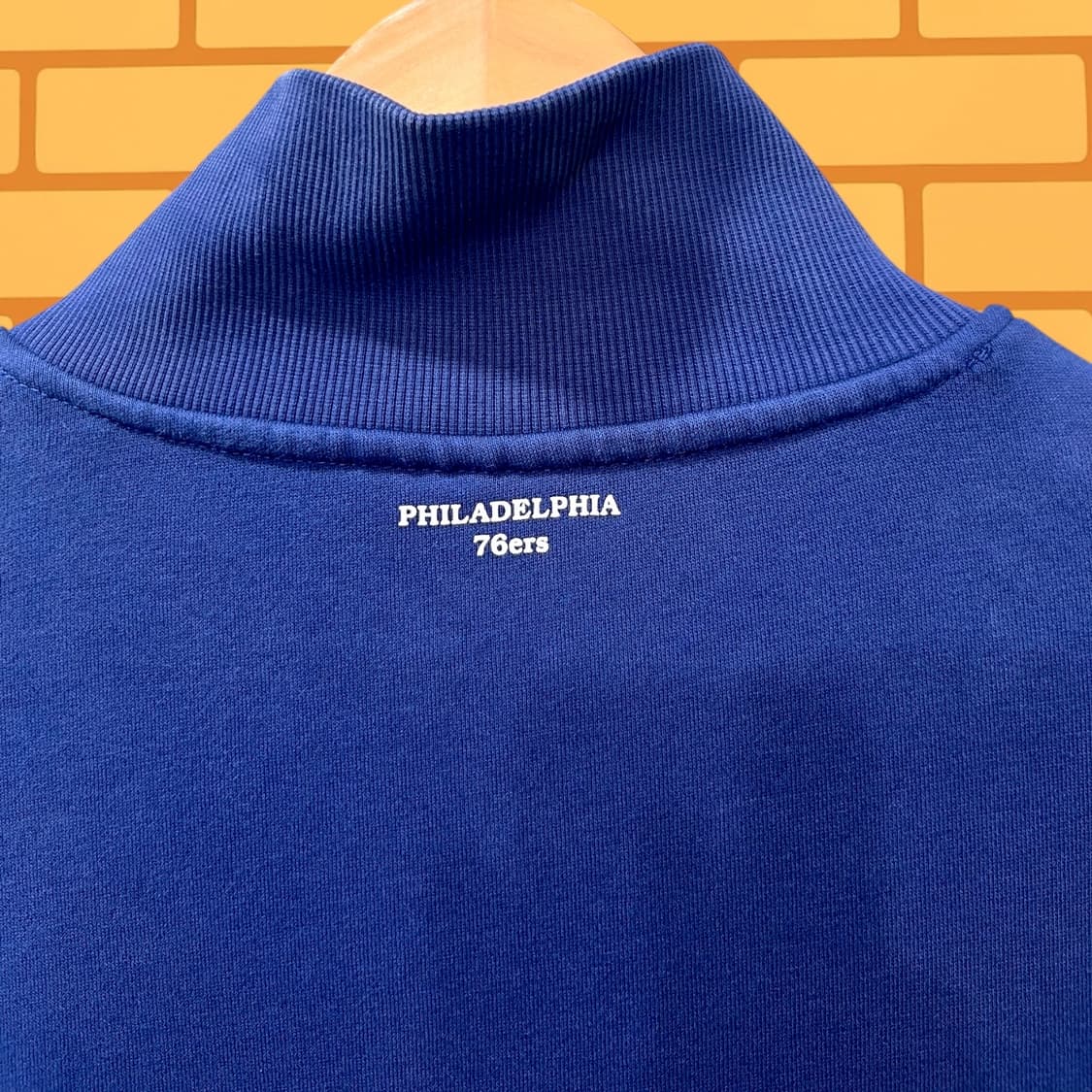 NBA 필라델피아 76ers 반집업 맨투맨 스웻 셔츠 (L) 상품이미지6