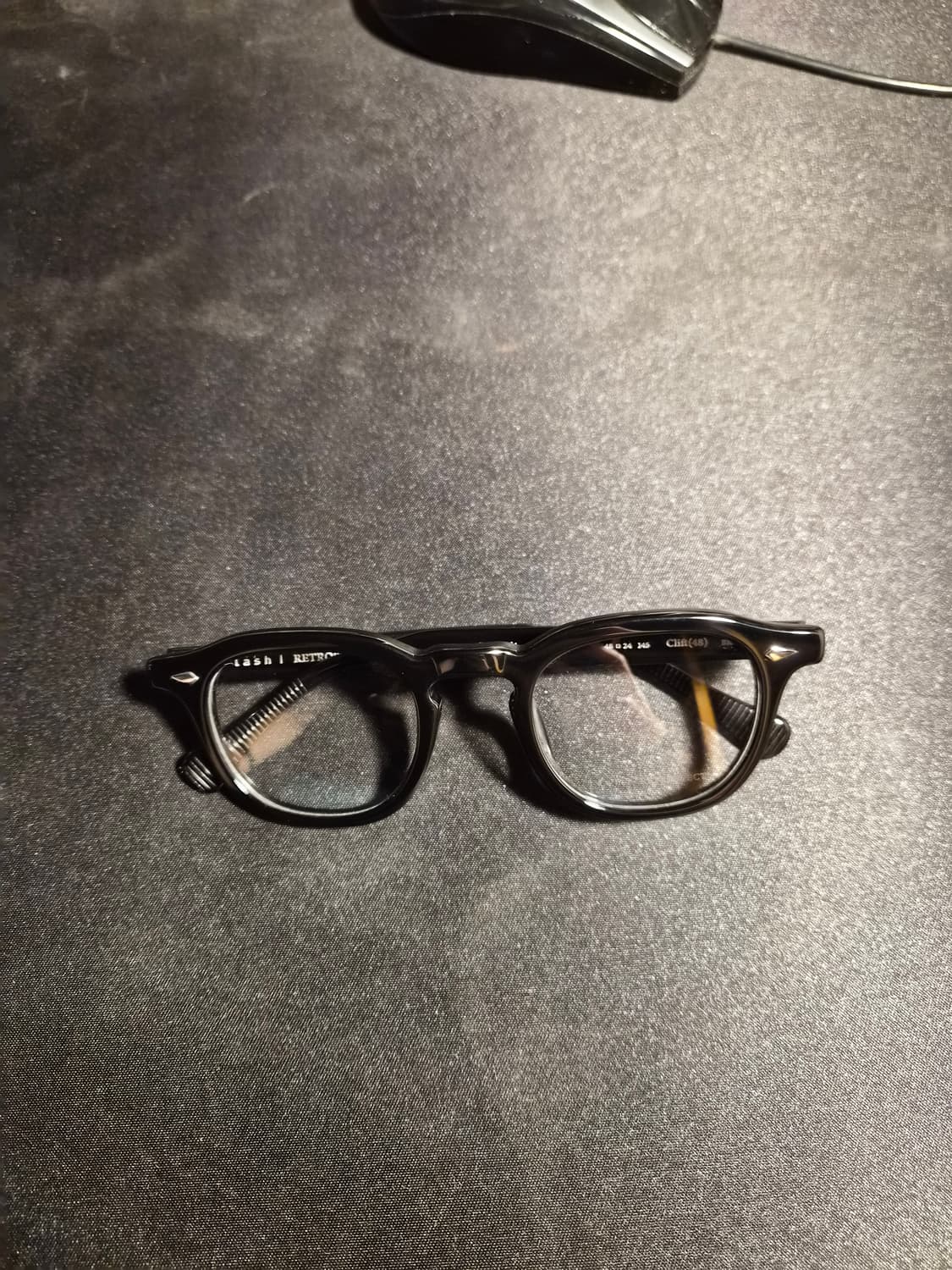 래쉬 레트로스펙트 클리프트 안경테 CLIFT 48mm 상품이미지2