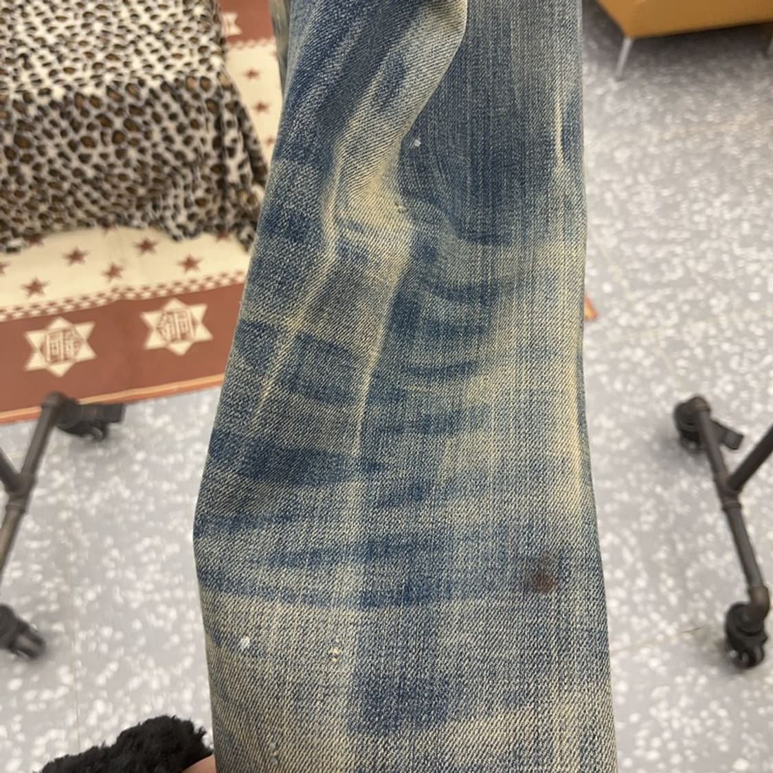 리바이스 505 올드스쿨 아메카지 워시드 데님팬츠 30인치 C09031 상품이미지7