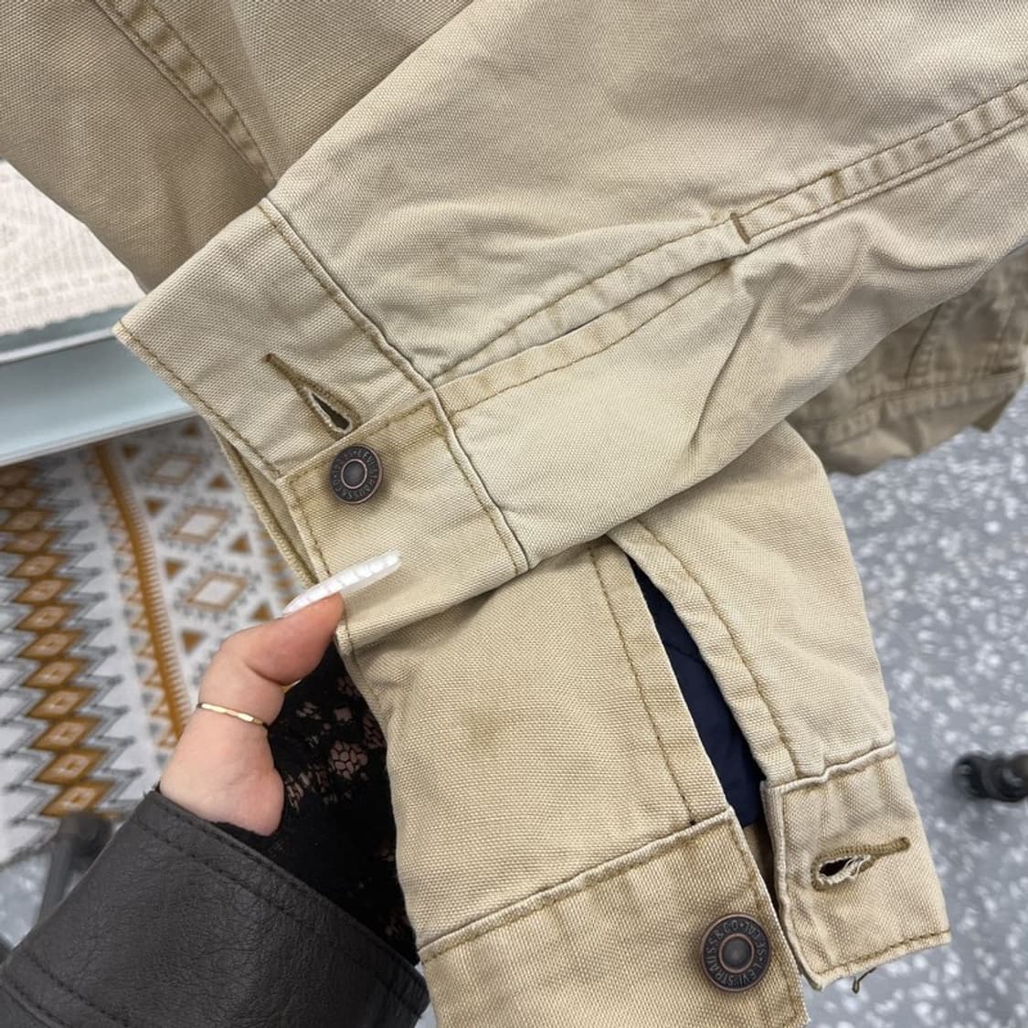 리바이스 컨트리 레트로 빈티지 오트밀 데님자켓 M C10834 상품이미지8