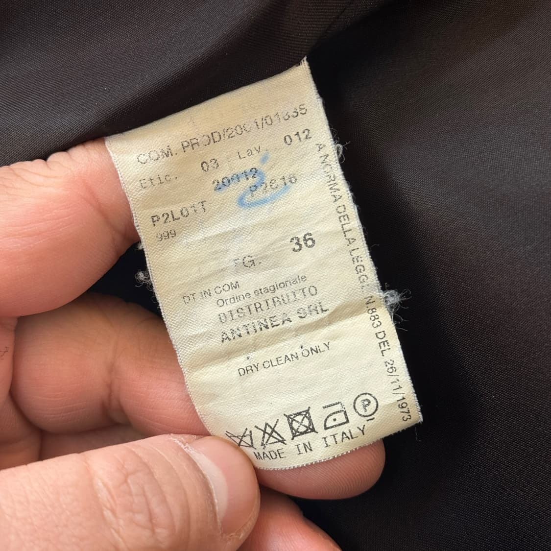 2001 엠포리오 아르마니 런웨이 피스 상품이미지8