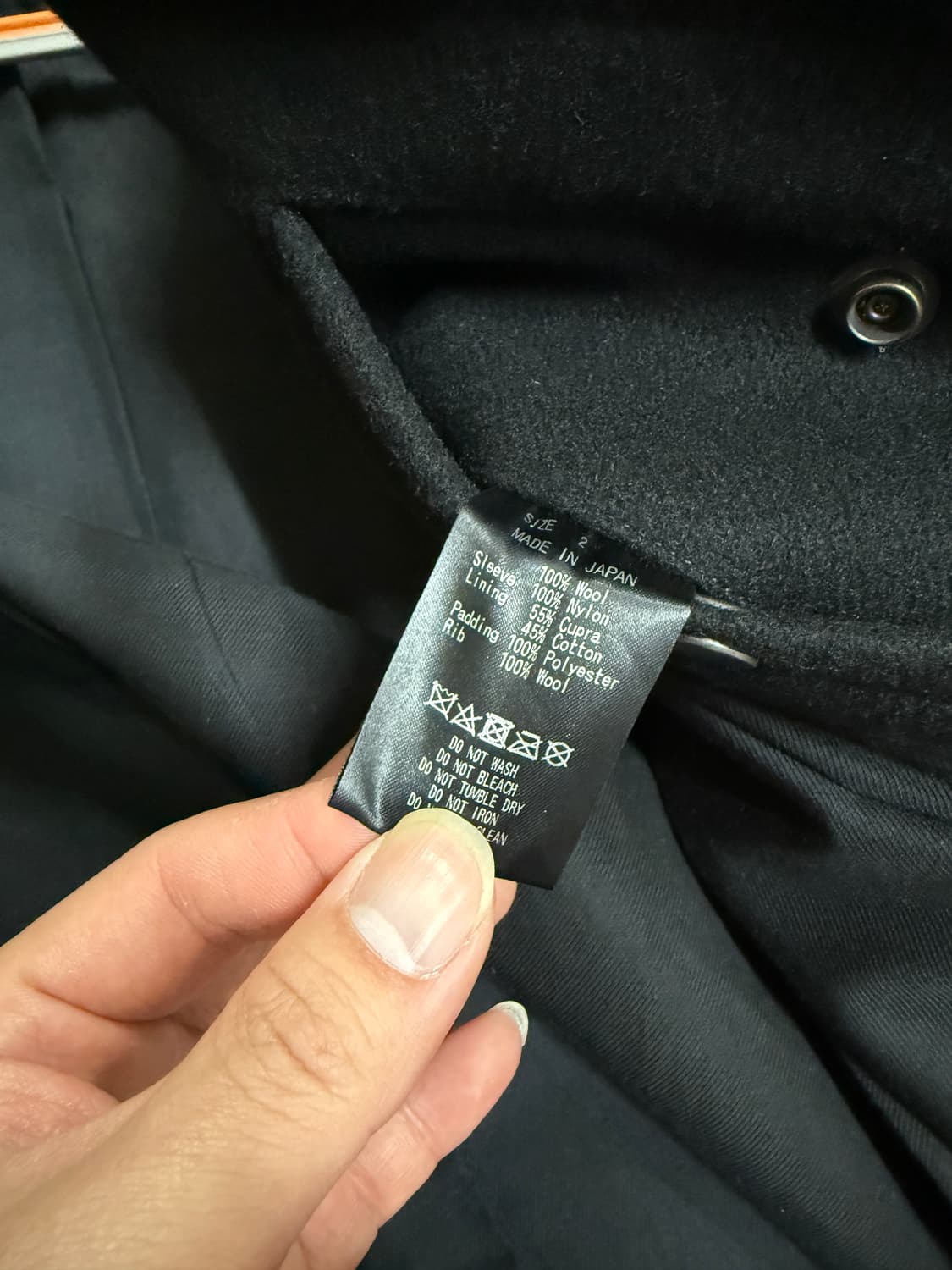 Markaware 마카웨어 23aw 오가닉 울 멜튼 코트 2사이즈 팝니다 상품이미지3