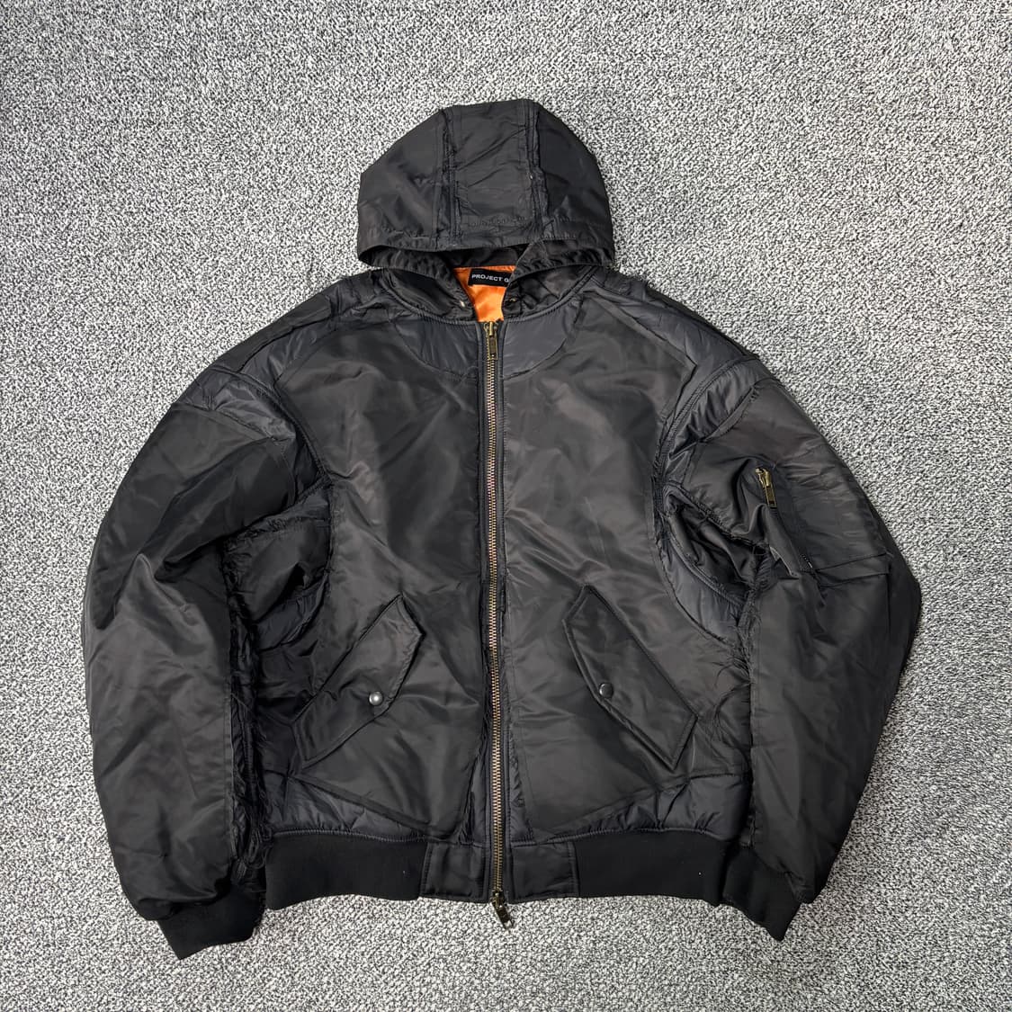 프로젝트 G/R 리워크 봄버 자켓 (0) 상품이미지1